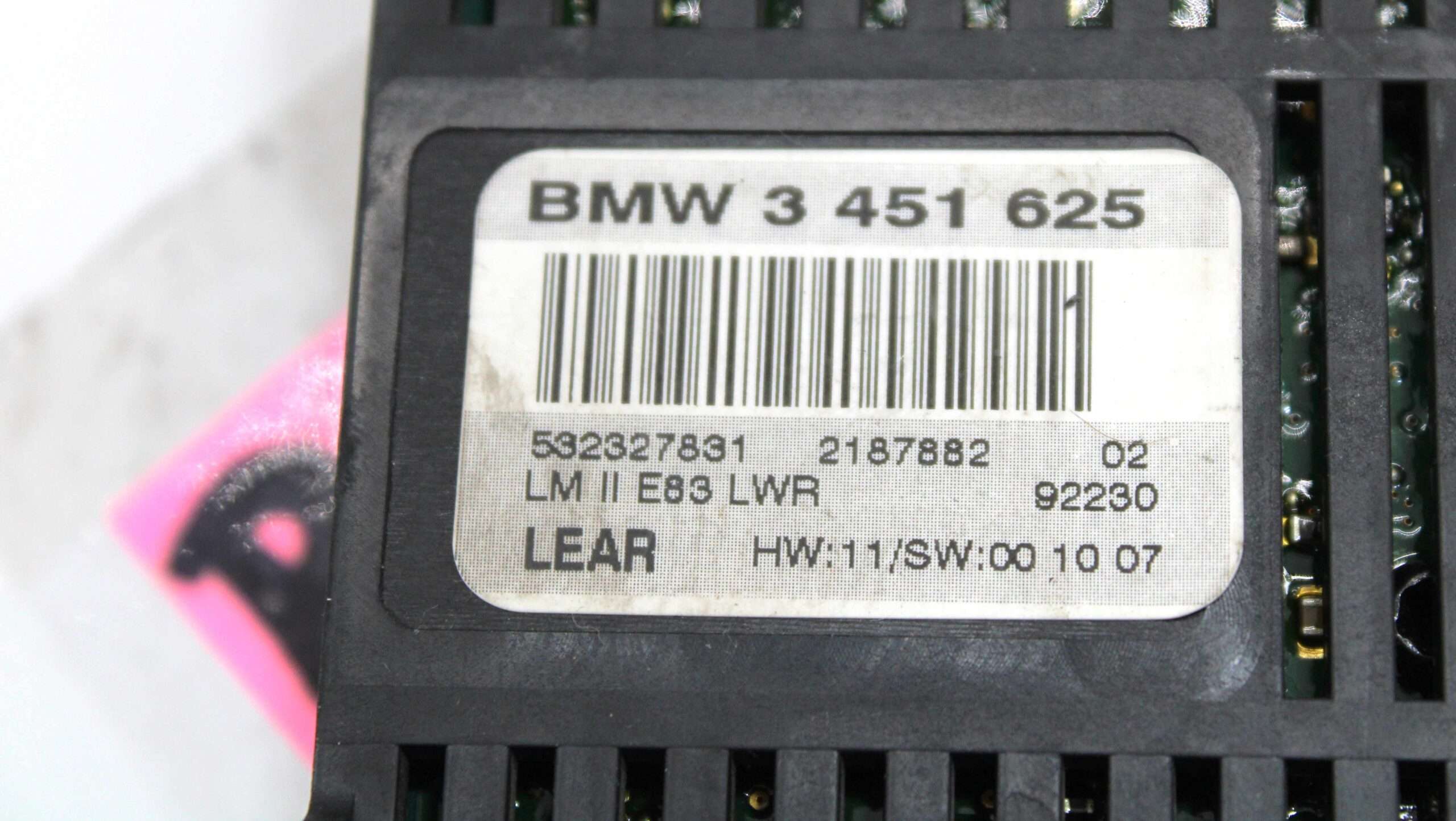 Módulo de Control BMW X3 E83 - foto 2