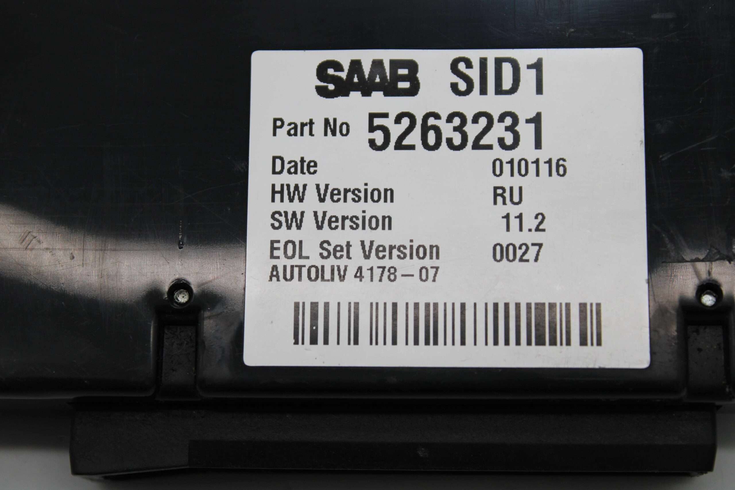 Pantalla Multifunción Saab SID1 - foto 2