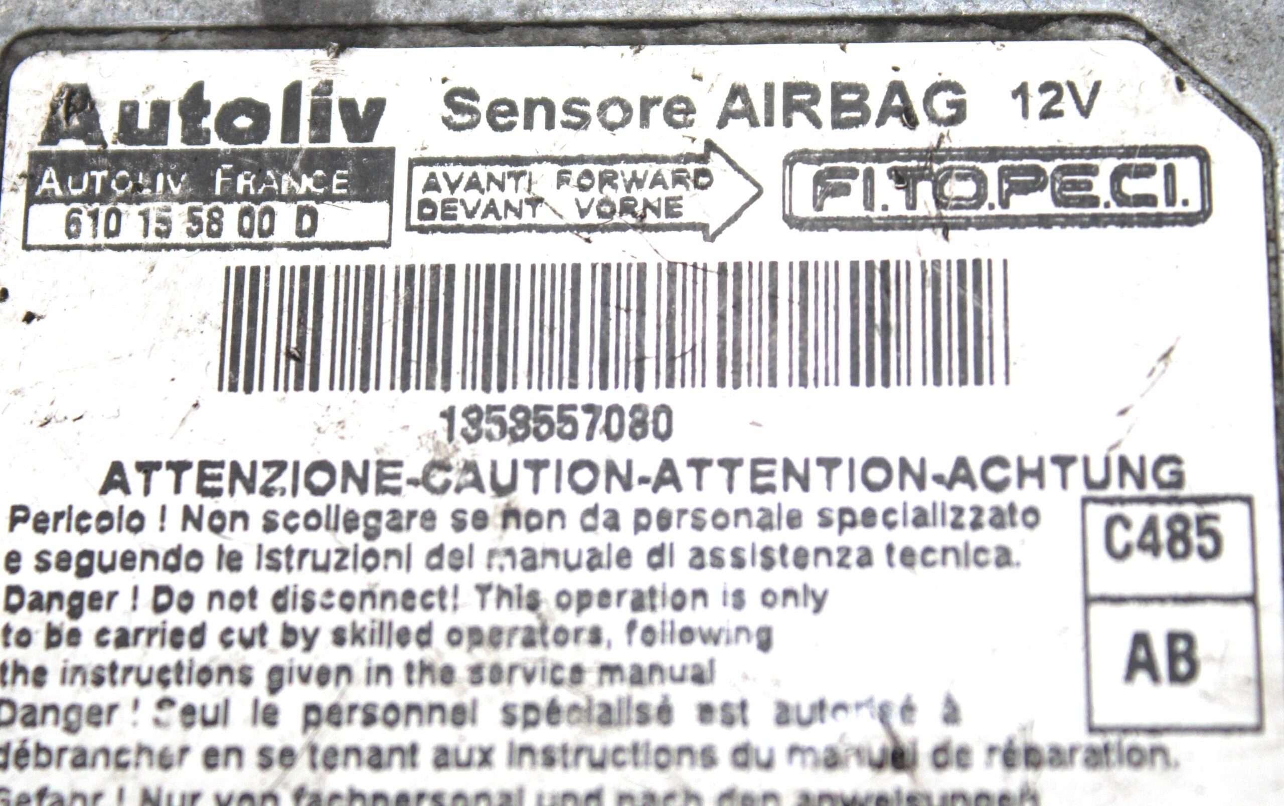 Centralita de Airbag Fiat Fiorino AB - foto 2