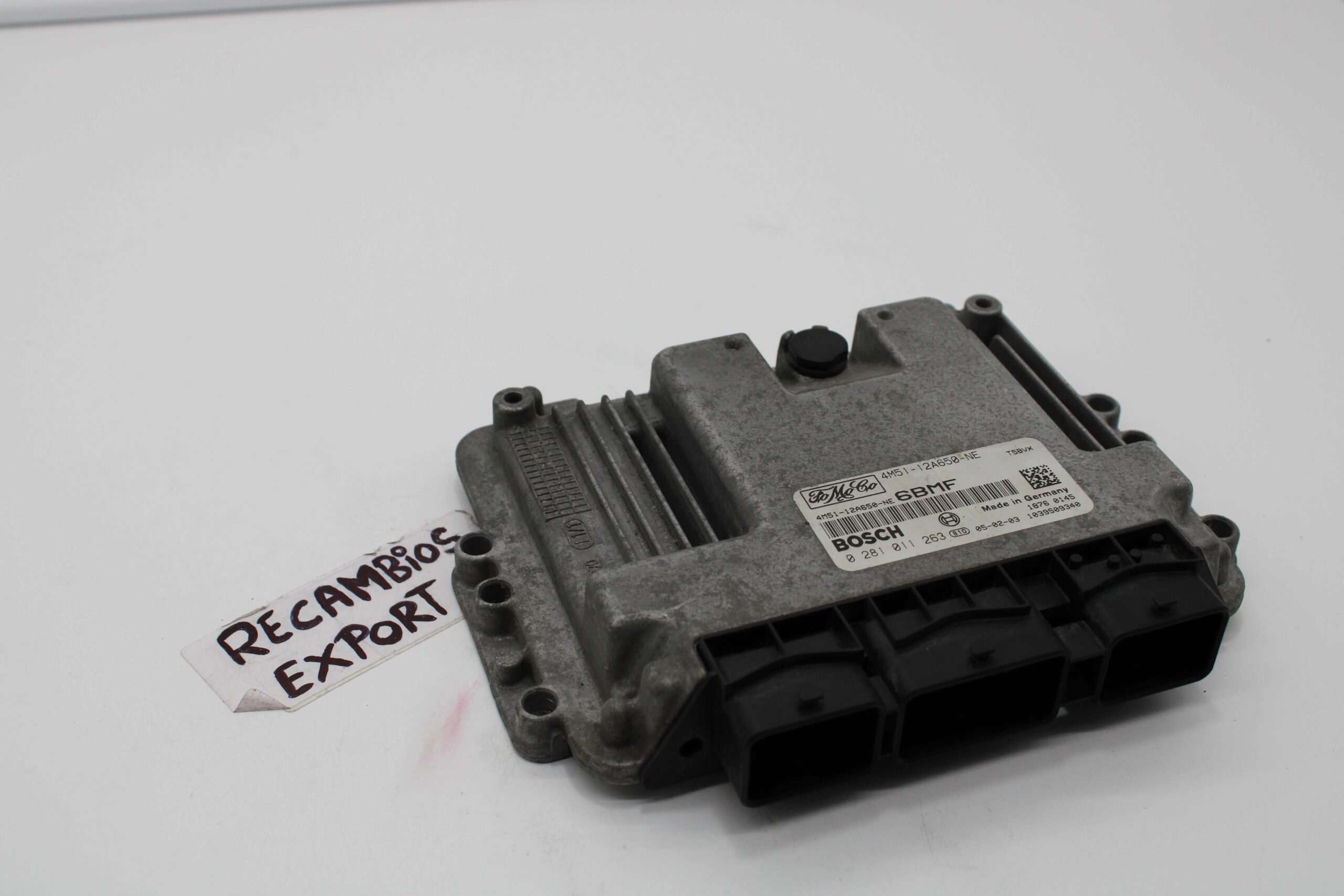 Centralita del motor Ford Focus 0281011263 0 281 011 263 4M5112A650NE 4M51 12A650 NE - foto 1