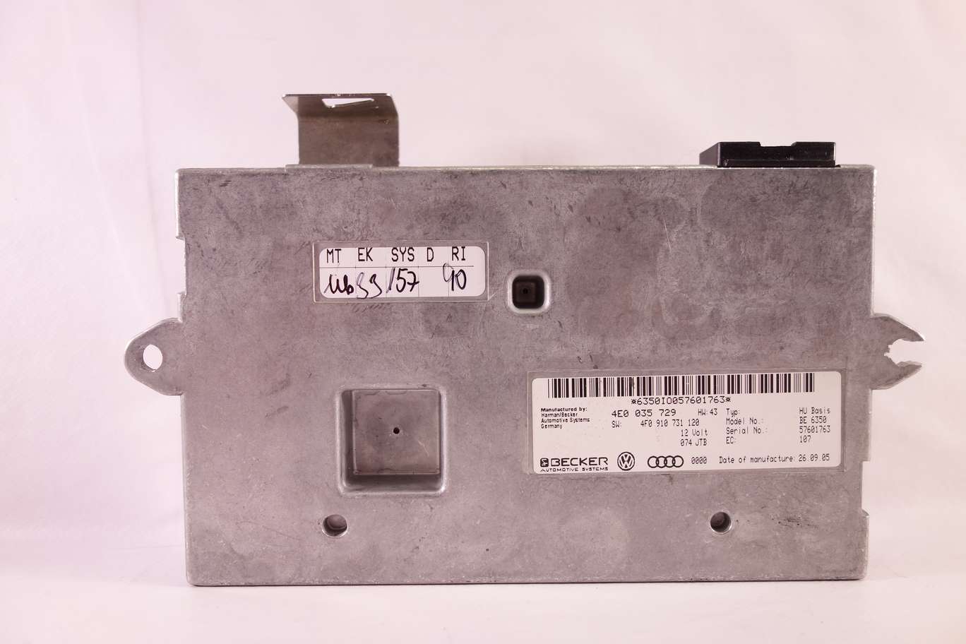 Unidad de control Bluetooth  Audi A6 A8 4E0035729 4E0 035 729 4F0910731120 4F0 910 731 120 - foto 1
