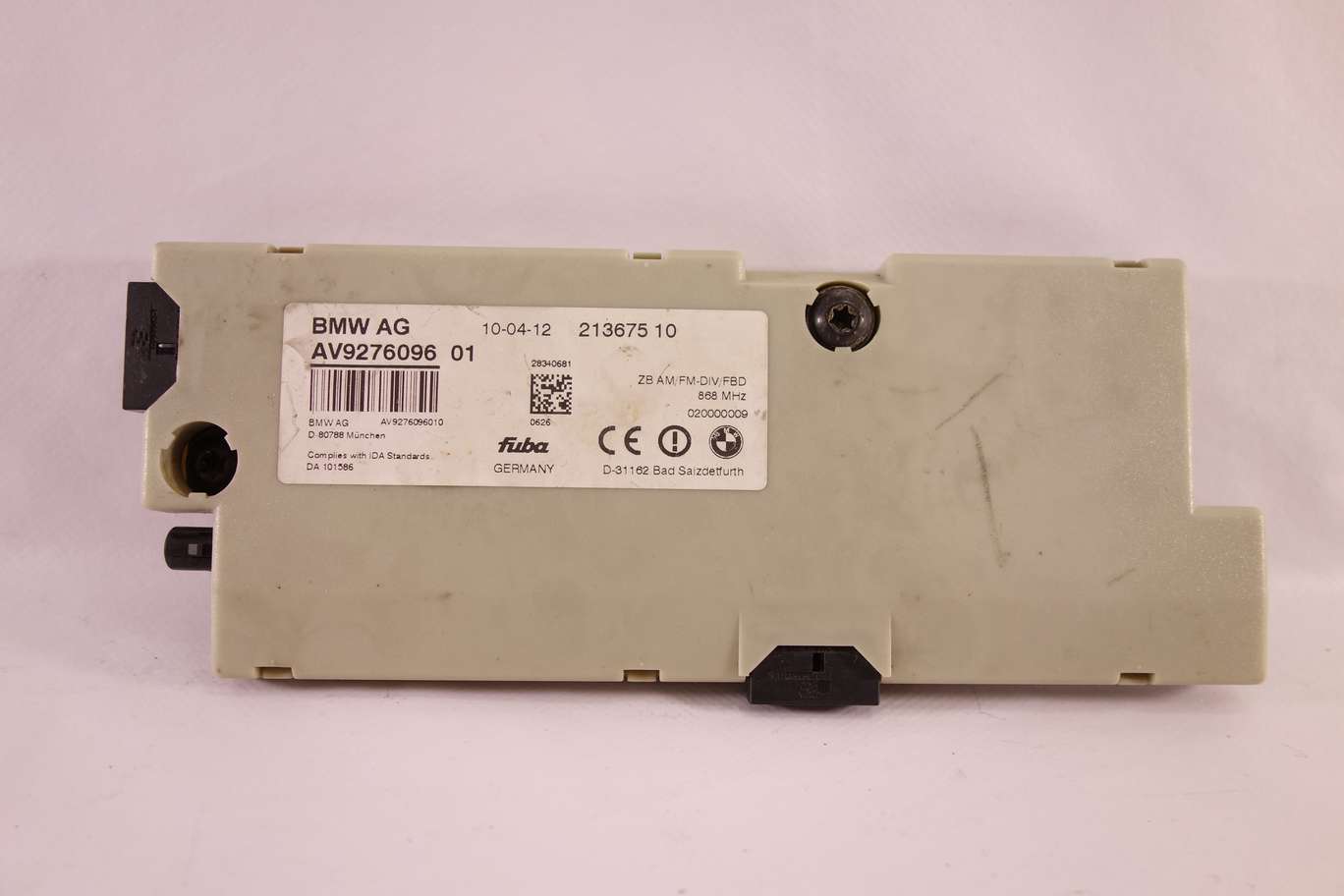 Amplificador de Antena BMW Serie 7 AV927609601 AV9276096 01 21367510 213675 10 - foto 1