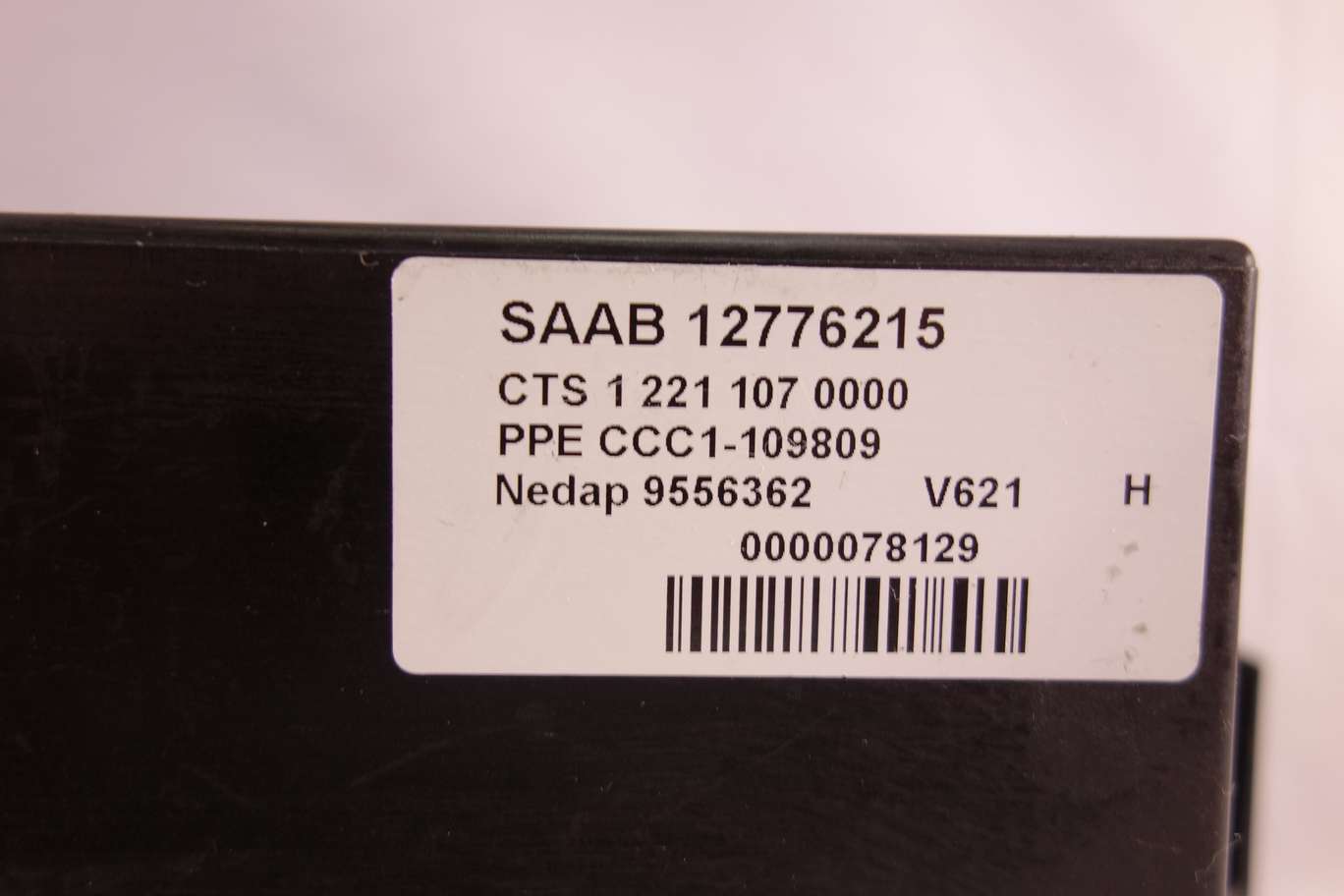 Módulo control del techo Saab Cabrio 12776215 12211070000 1 221 107 0000 9556362 - foto 2