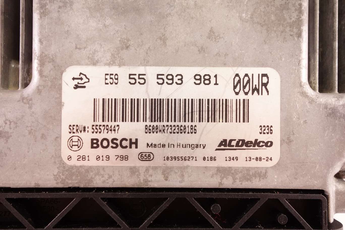 Centralita control de motor Opel Corsa 55593981 55 593 981 BOSCH 0281019798 0 281 019 798 - foto 2