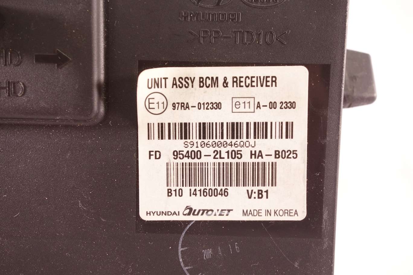 CENTRALITA CHECK CONTROL HYUNDAI I30 97RA012330 97RA 012330 A002330 A 00 2330 954002L105 95400 2L105 - foto 2