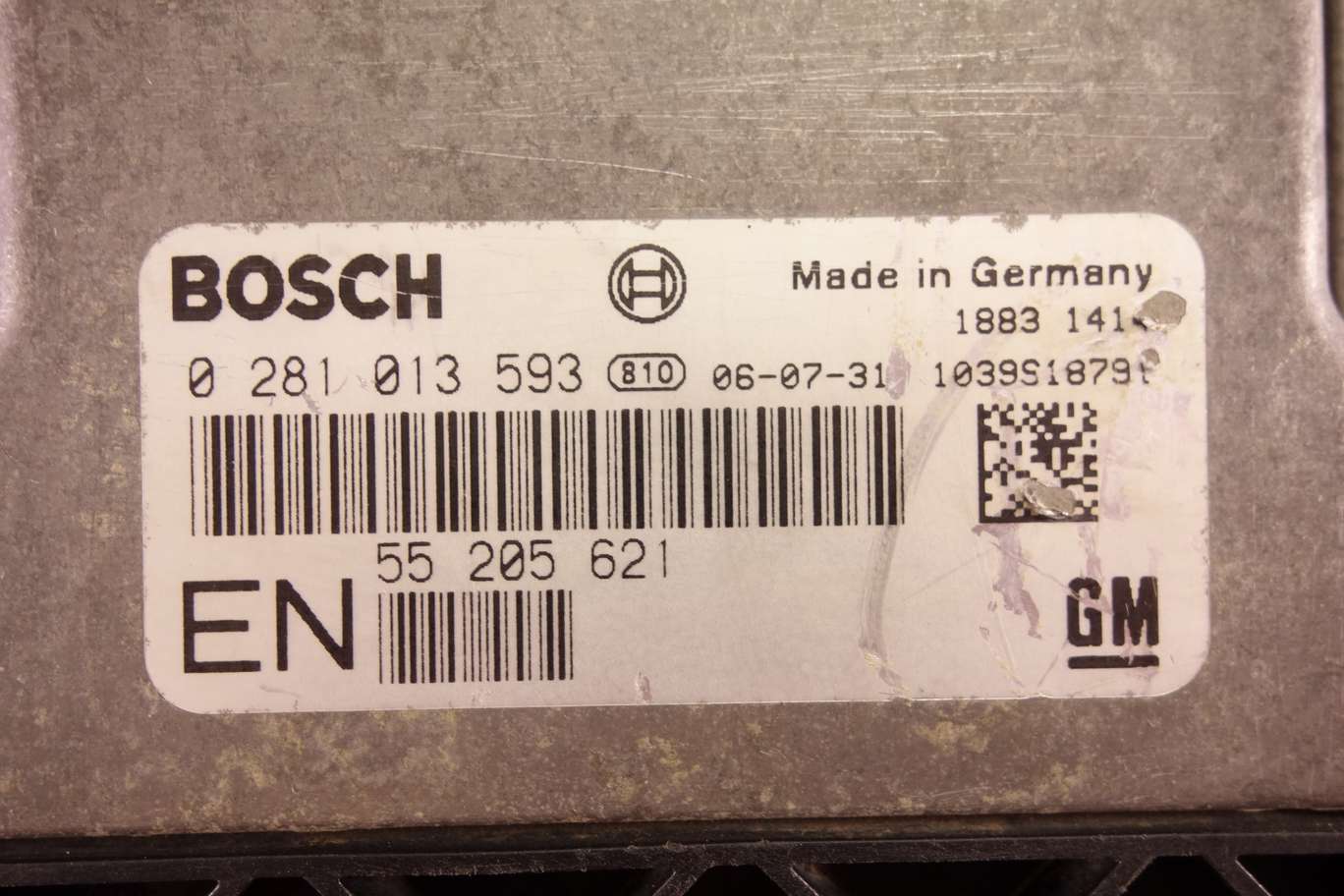 Kit Centralita Opel Astra Zafira 0281013593 0 281 013 593 55205621 55 205 621 113551332 1 1355133 2 588772 58105068 581 05 068 - foto 2