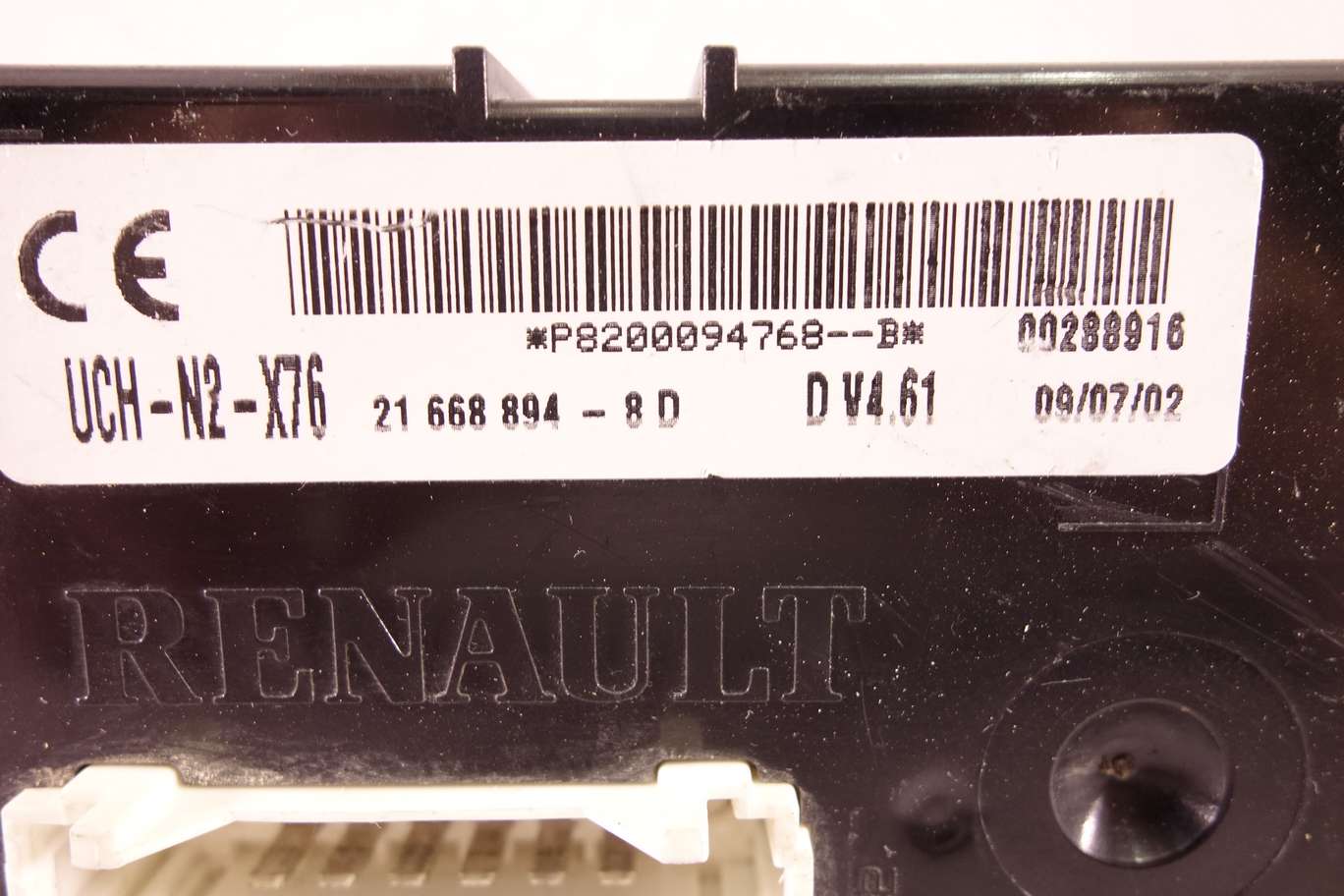 Unidad de control cierre centralizado Renault P8200094768B P8200094768 B 216688948D 21 668 894 8D - foto 2