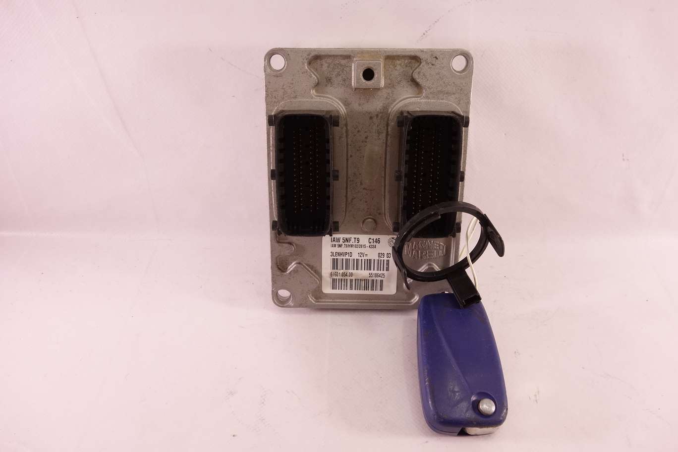 Centralita del motor con lector de llave Fiat Stilo IAW5NFT9 IAW 5NF.T9 6160105400 61601.054.00 55186425 46742880 (copia) - foto 1