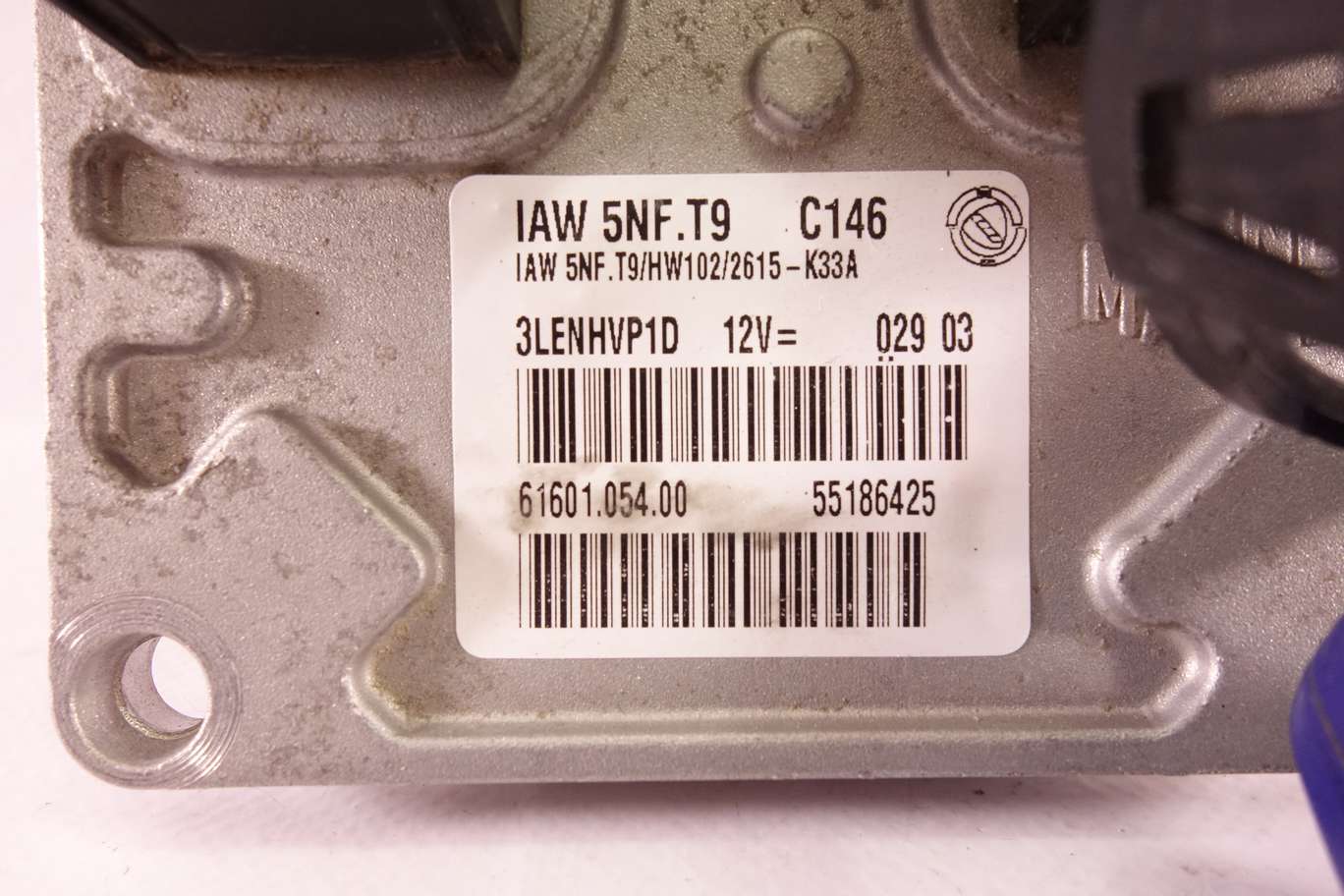 Centralita del motor con lector de llave Fiat Stilo IAW5NFT9 IAW 5NF.T9 6160105400 61601.054.00 55186425 46742880 (copia) - foto 2