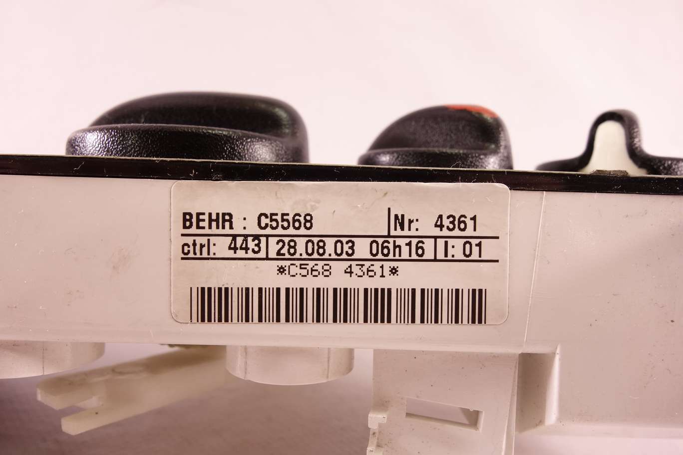 Mando calefacción Renault Kangoo BEHR C5568 NR 4361 C5684361 9000479 90 004 79 - foto 2
