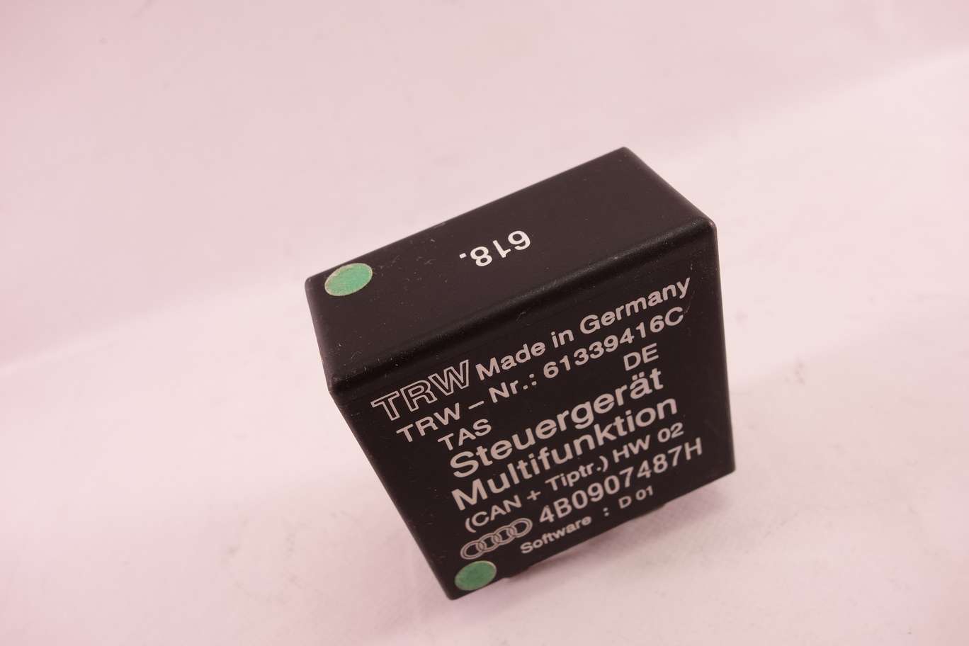 Relé controlador multifunción 618 Audi A6 61339416C 4B0907487H - foto 1