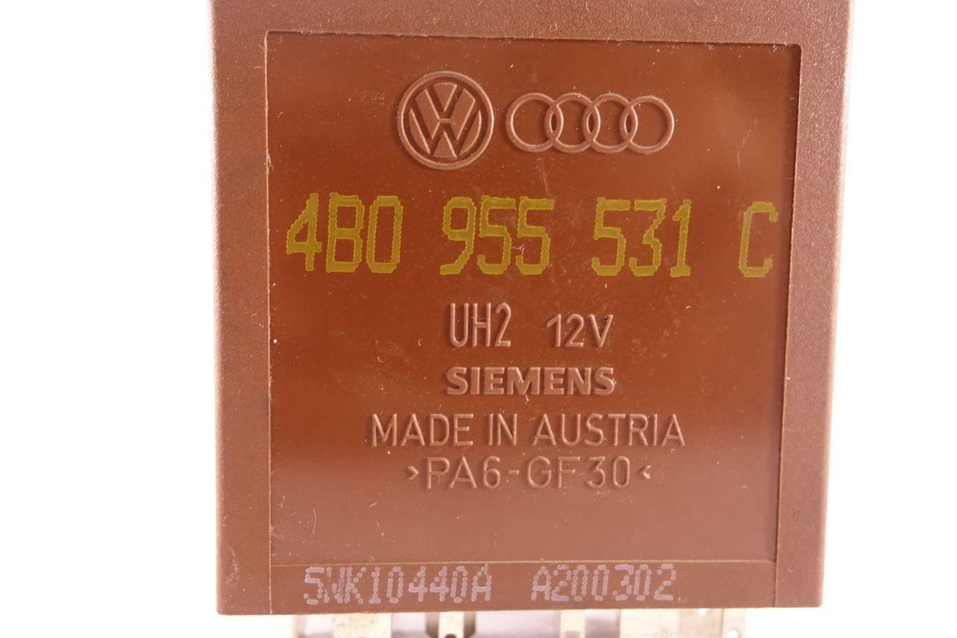 Rele 389 VW Audi Seat Skoda 4B0955531C 4B0 955 531 C Siemens 5WK10440A - foto 2