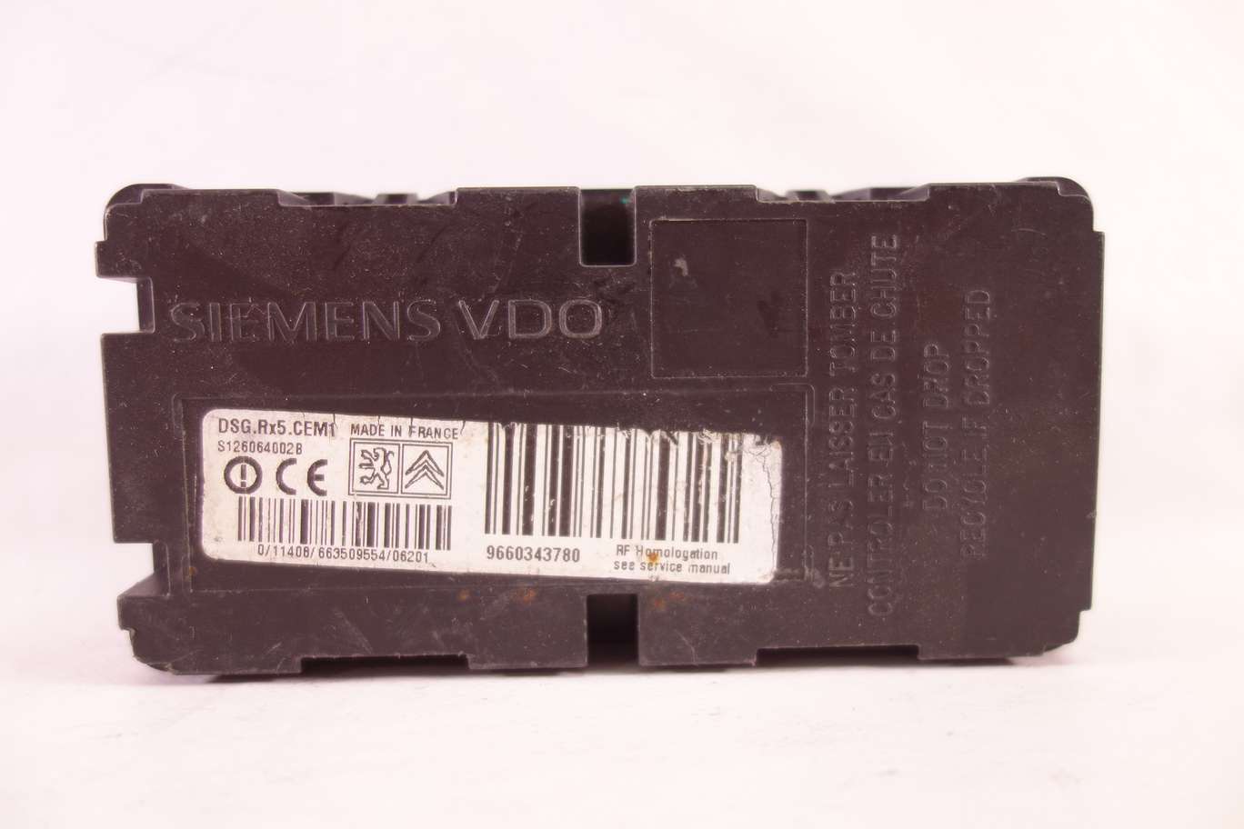 Módulo control de presión de neumáticos Peugeot 607 S126064002B 9660343780 - foto 1