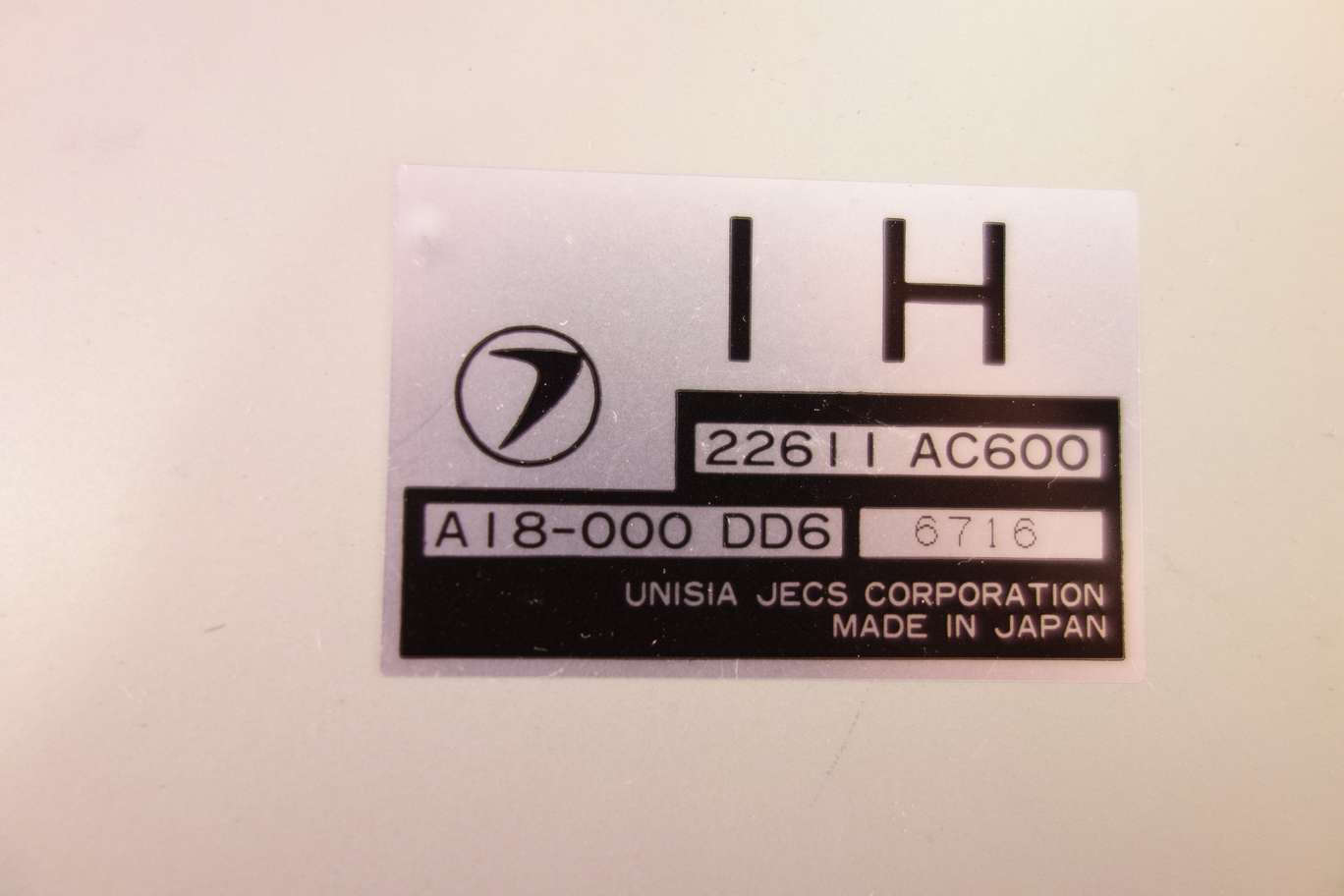 Módulo ECU control de motor Subaru 22611AC600 22611 AC600 A18000DD6 A18 000 DD6 - foto 2