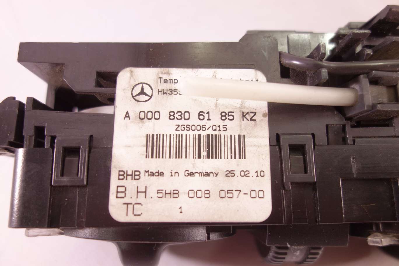 Mando climatizador Mercedes Vito A0008306185KZ A 000 830 61 85 KZ 5HB00805700 5HB 008 057 00 73450000 734500 00 - foto 2