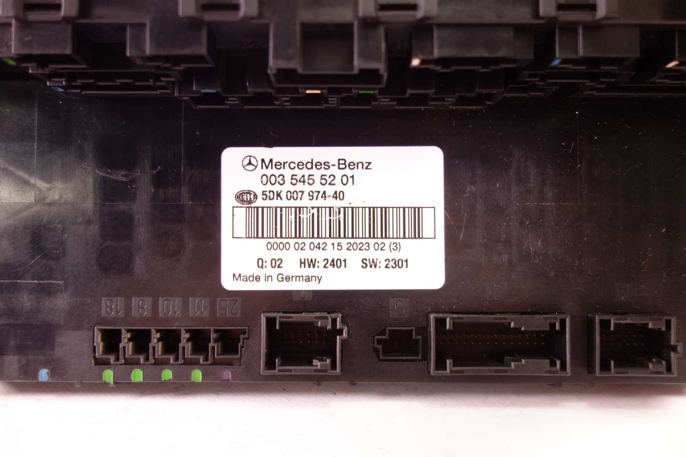 Caja de fusibles Mercedes Clase C 0035455201 003 545 52 01 5DK00797440 5DK 007 974 40 A211 820 91 26 510080420 510 08 042 0 - foto 2