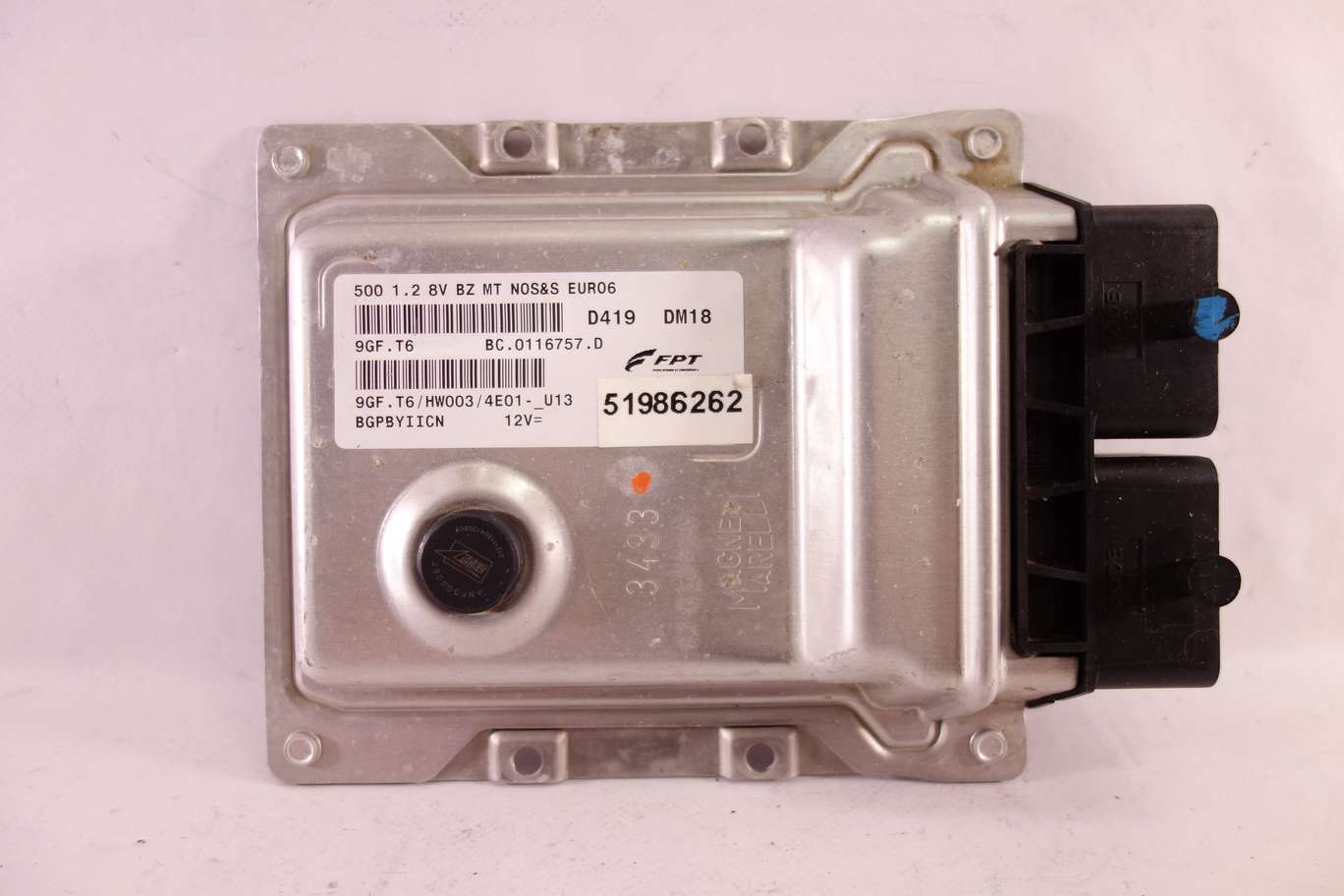 Centralita del motor Fiat 51986262 9GF.T6 BC.0116757.D BC0116757D - foto 1