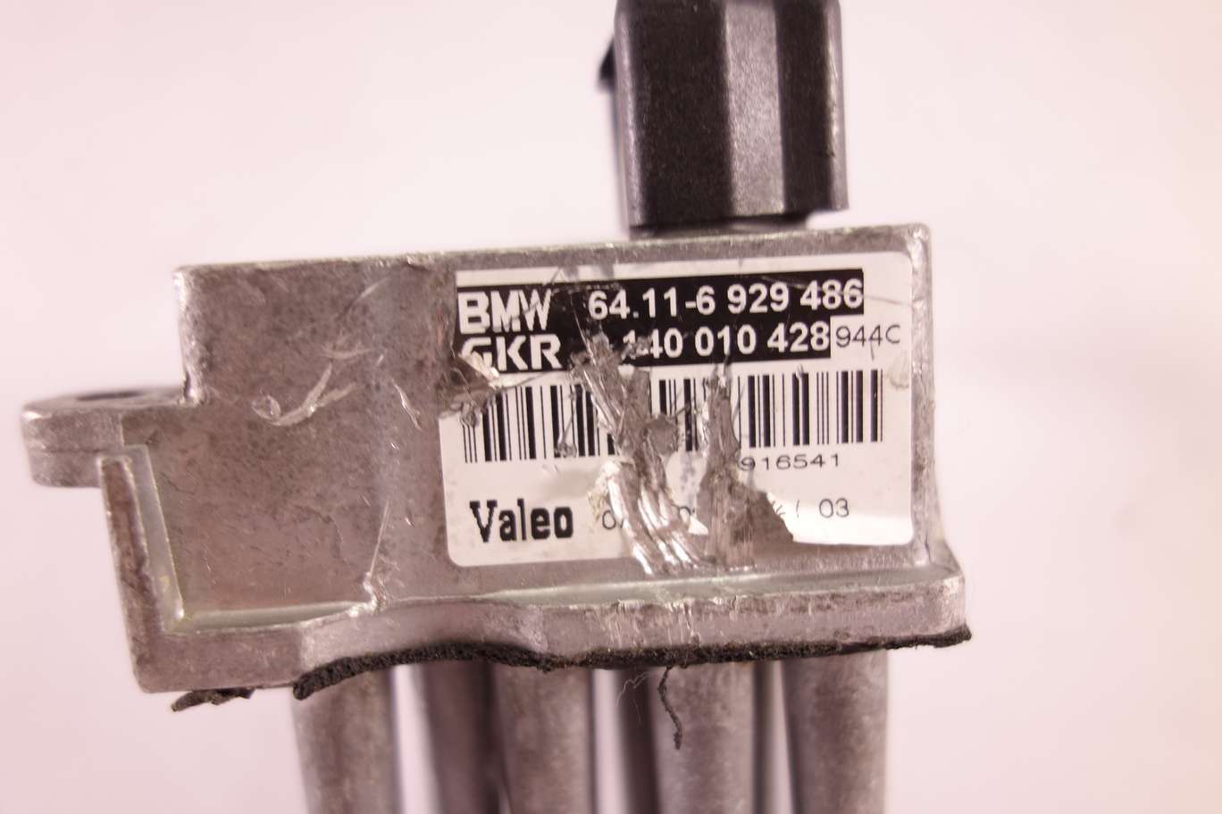 Resistencia de calefacción BMW Serie 5 64116929486 64 11 6 929 486 9140010428944C 9140010428 9 140 010 428 944C - foto 2