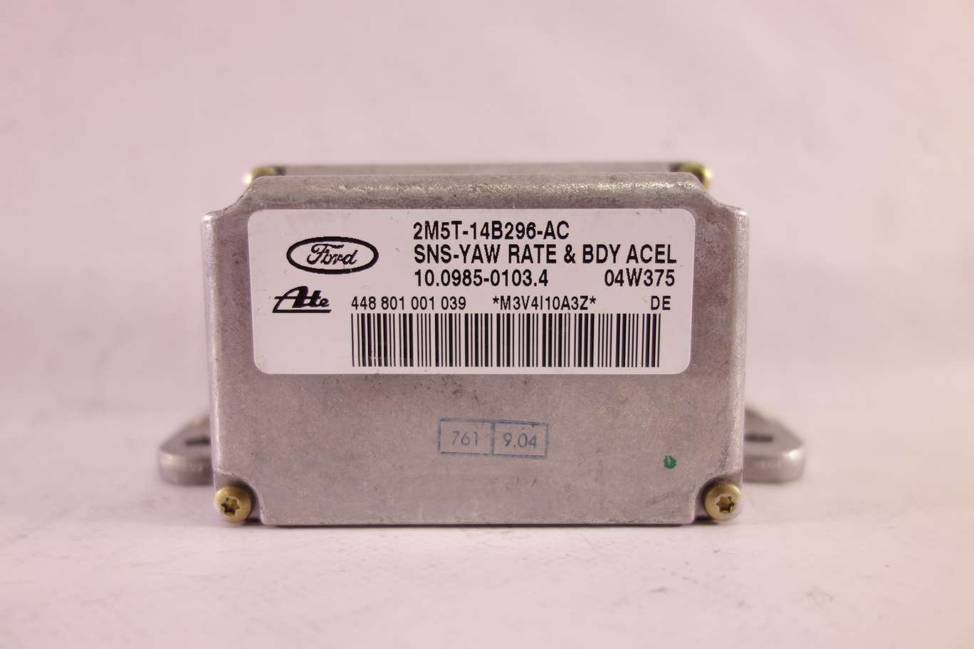 Sensor de aceleración Jaguar 2M5T14B296AC 2M5T 14B296 AC 10098501034 10 0985 0103 4 448801001039 448 801 001 039 - foto 1