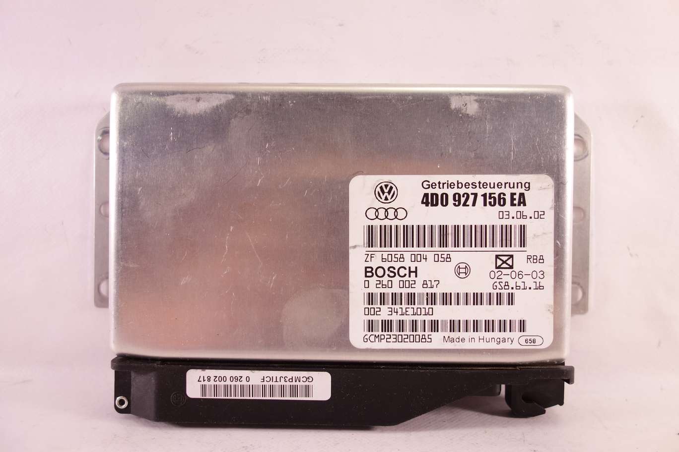 Centralita cambio automático Audi A8 4D0927156EA 4D0 927 156 EA 6058004058 6058 004 058 0260002817 0 260 002 817 - foto 1