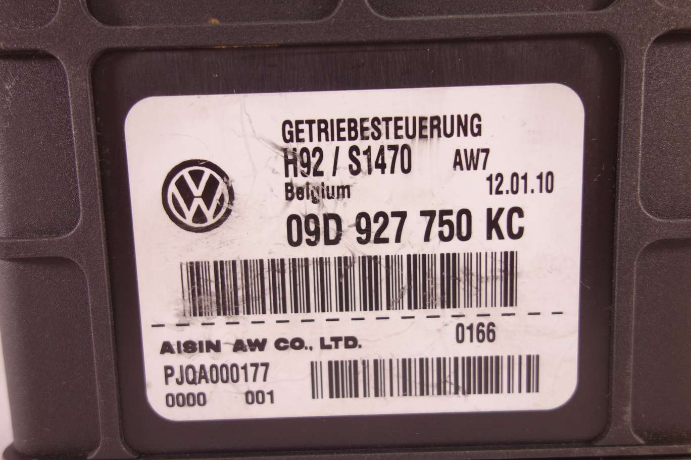 Centralita cambio automático Audi Q7 09D927750KC 09D 927 750 KC PJQA000177 - foto 2