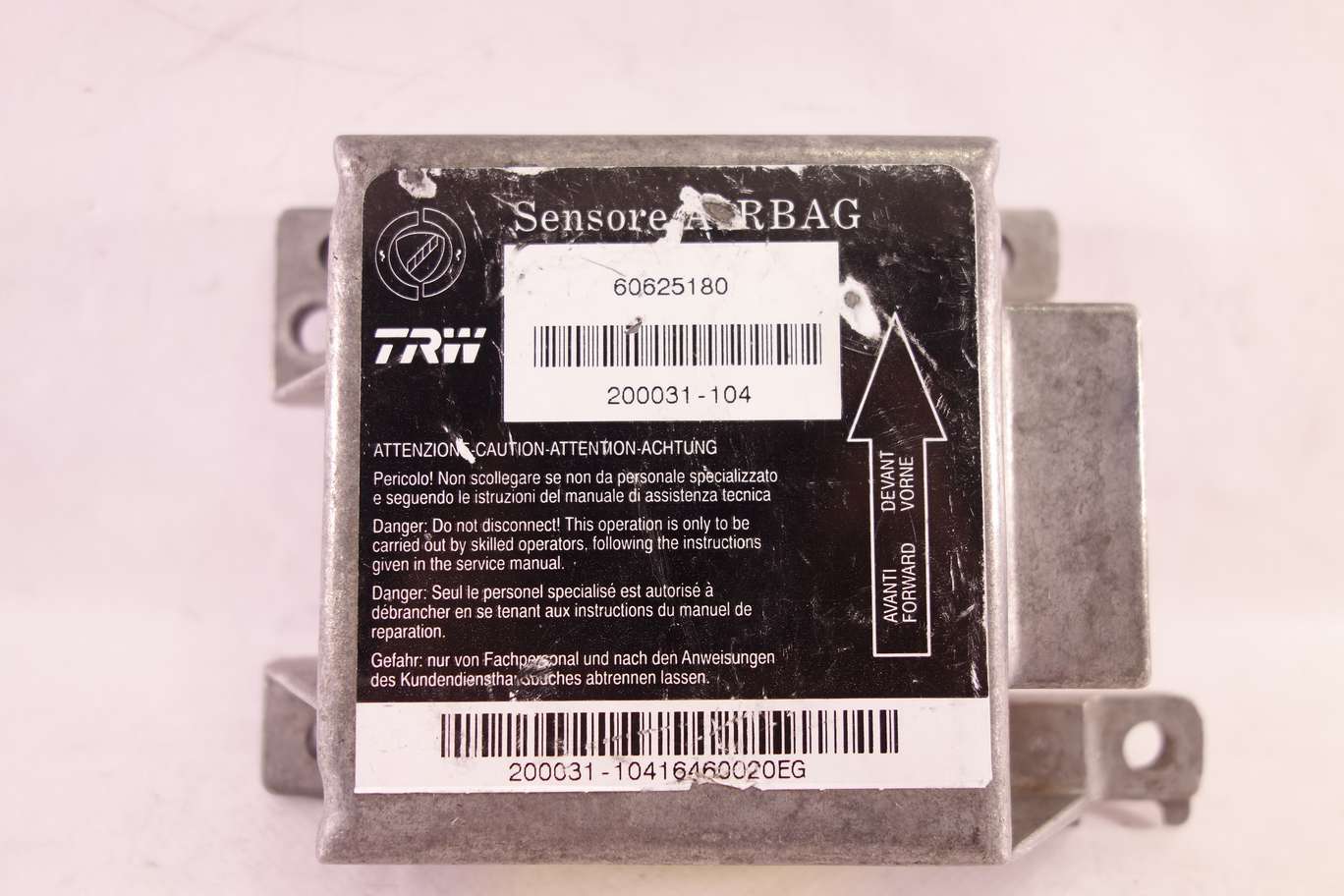 Centralita de airbag Alfa Romeo 60625180 200031104 200031 104 - foto 1