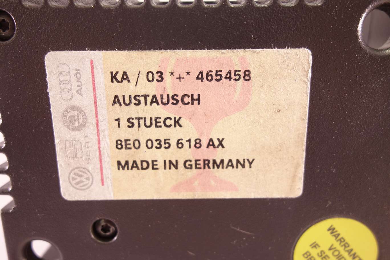 Unidad de control para teléfono Audi A4 8E0035618A 8E0 035 618 A TYPE RTE2RD RTE-2RD 8E0035618AX 8E0 035 618 AX - foto 3