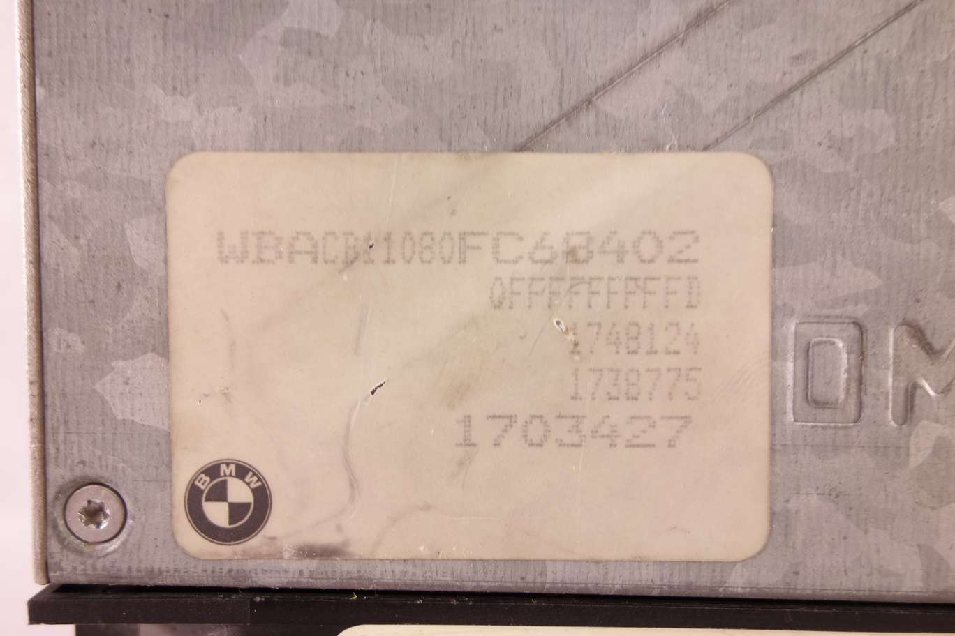Centralita del motor BMW Serie 5 1703427 17387759 1 738 755 9 5WK9002 5WK9 002 - foto 2