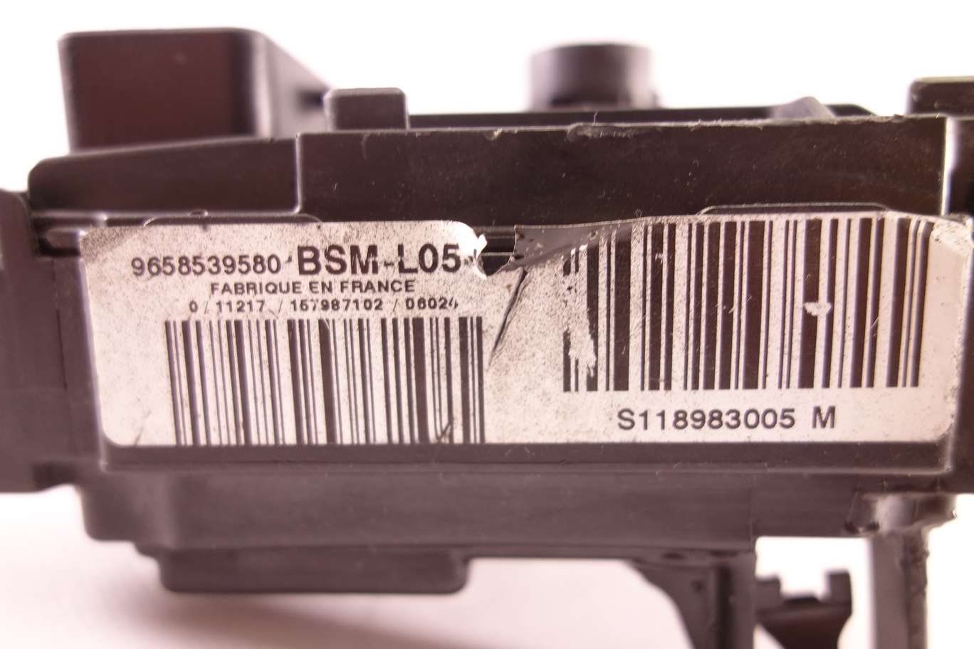 Caja de fusibles Peugeot 807 Citroen C8 9658539580 BSM-L05 S118983005M S118983005 M - foto 2