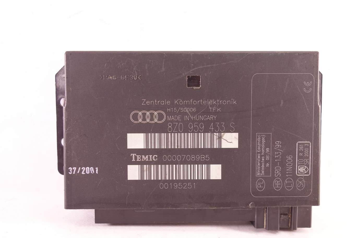 Módulo confort Audi A2 8Z0959433S 8Z0 959 433 S TEMIC 00007089B5 - foto 1