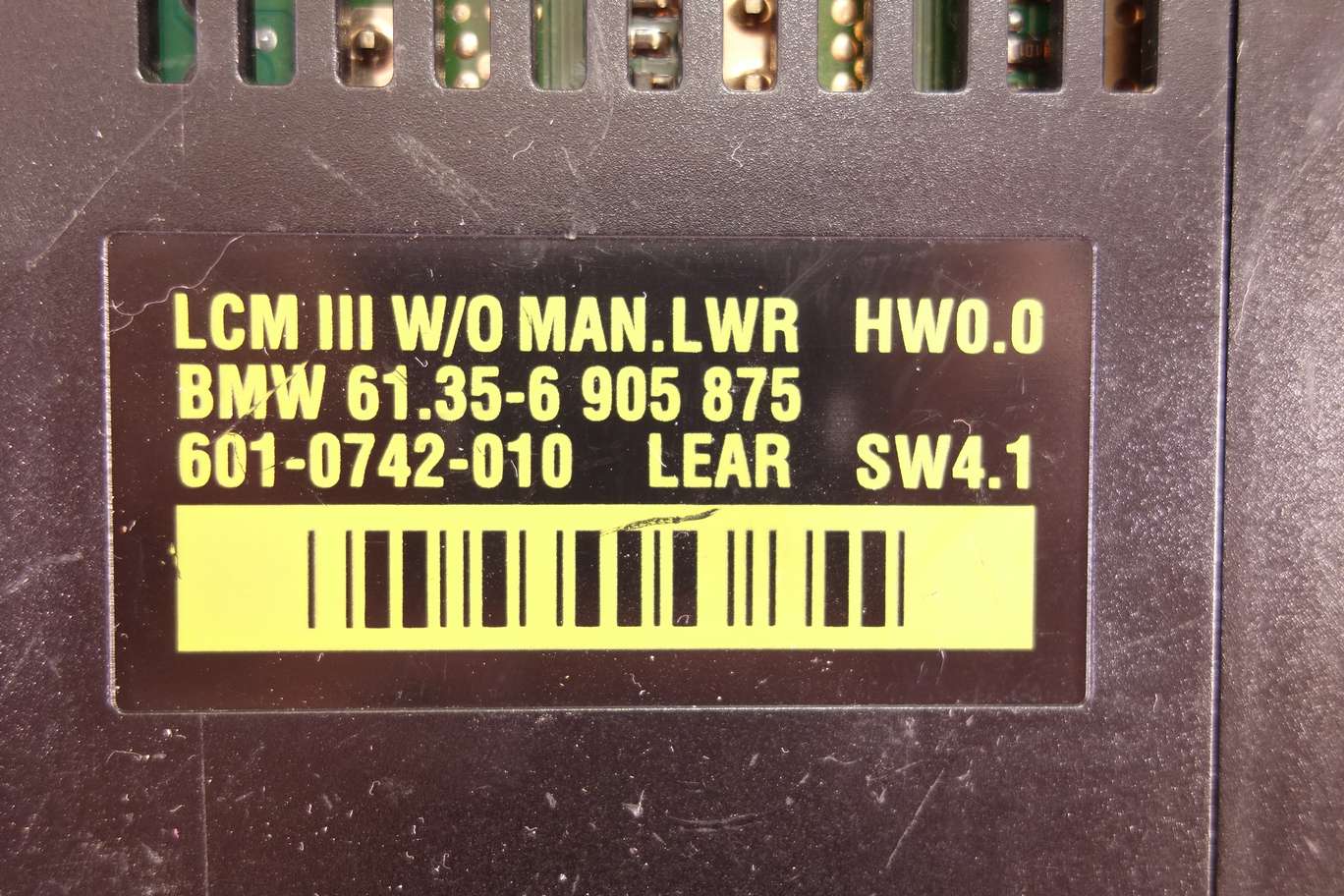 Módulo control de luz BMW X5 61356905875 61 35 6 905 875 6010742010 601 0742 010 - foto 2