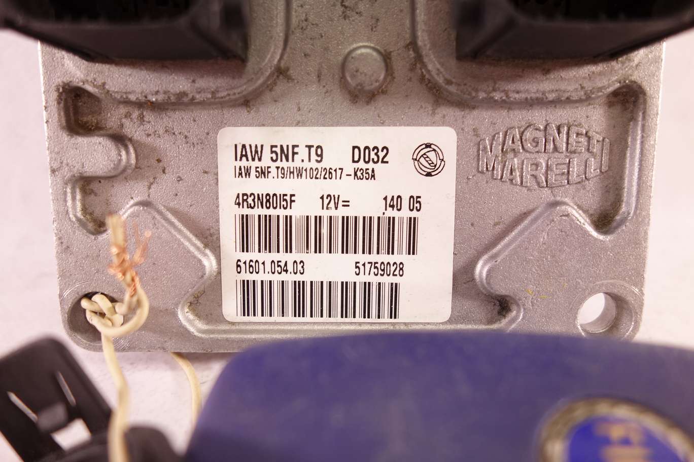 Centralita del motor con lector de llave Fiat Stilo - foto 2