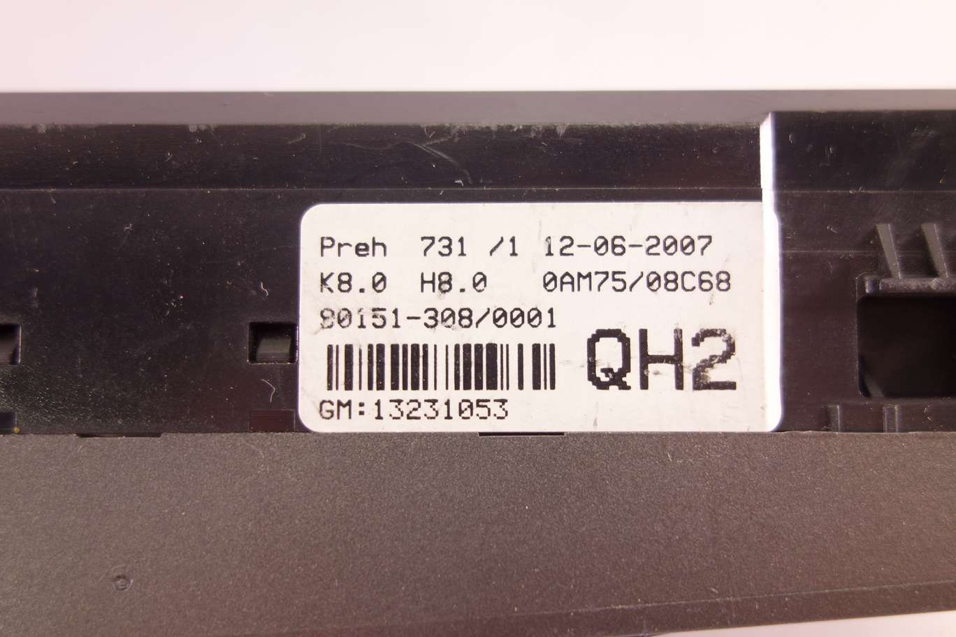 Mando climatizador Opel Zafira 901513080001 90151 308 0001 GM 13231053 QH2 - foto 2