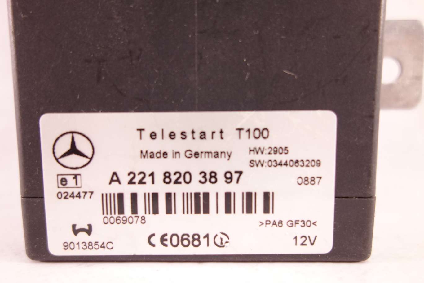 Unidad de control de calefacción Mercedes Clase S A2218203897 A 221 820 38 97 0344063209 - foto 2
