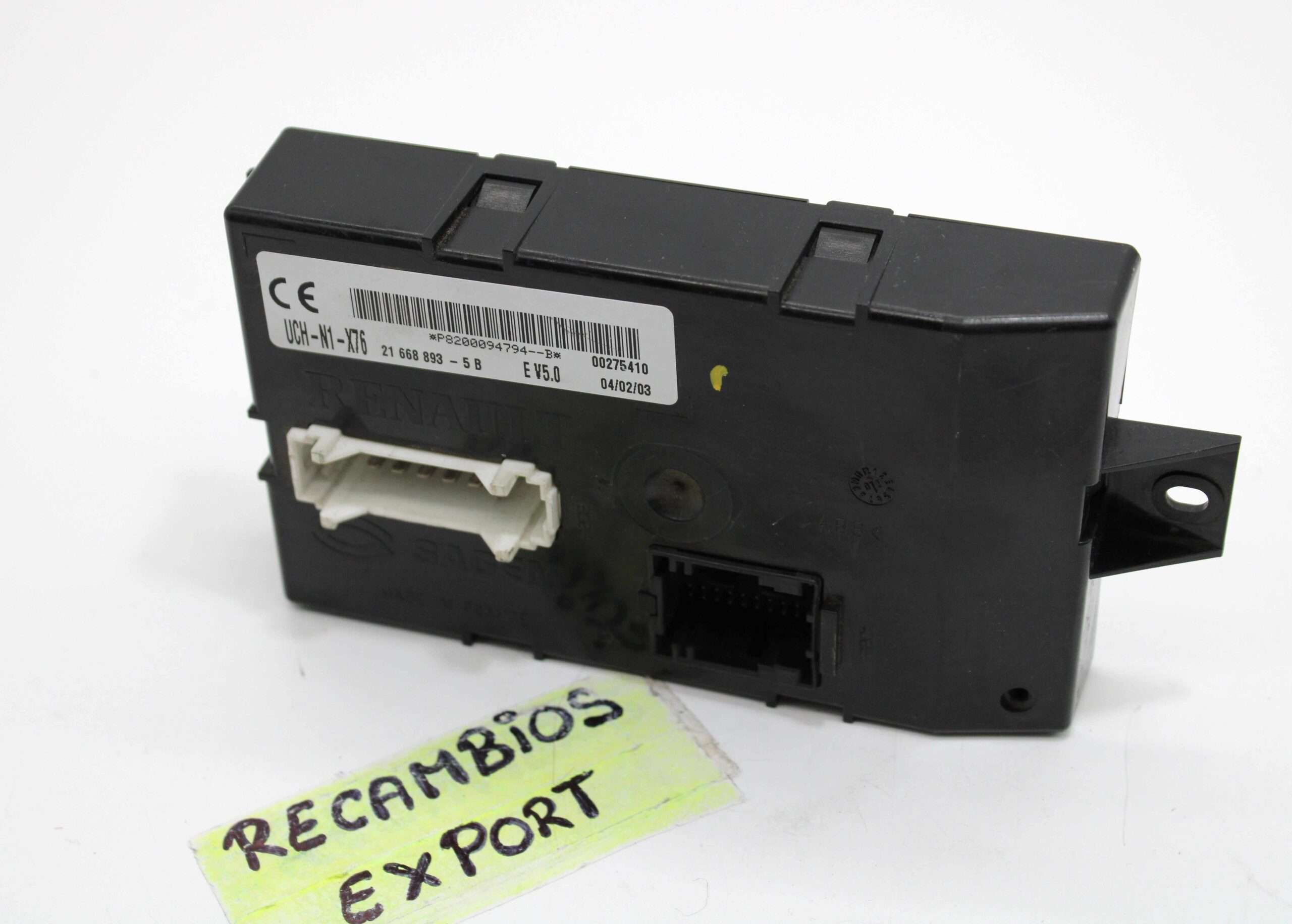 Módulo Control Renault P8200094794B P8200094794 B 216688935B 21 668 893 5B - foto 1