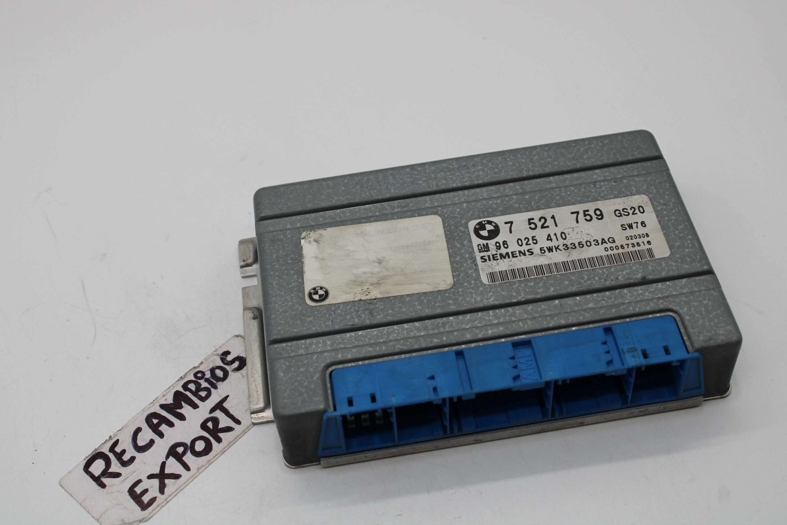 Unidad de Control Caja de Cambios BMW Serie 3 - foto 1