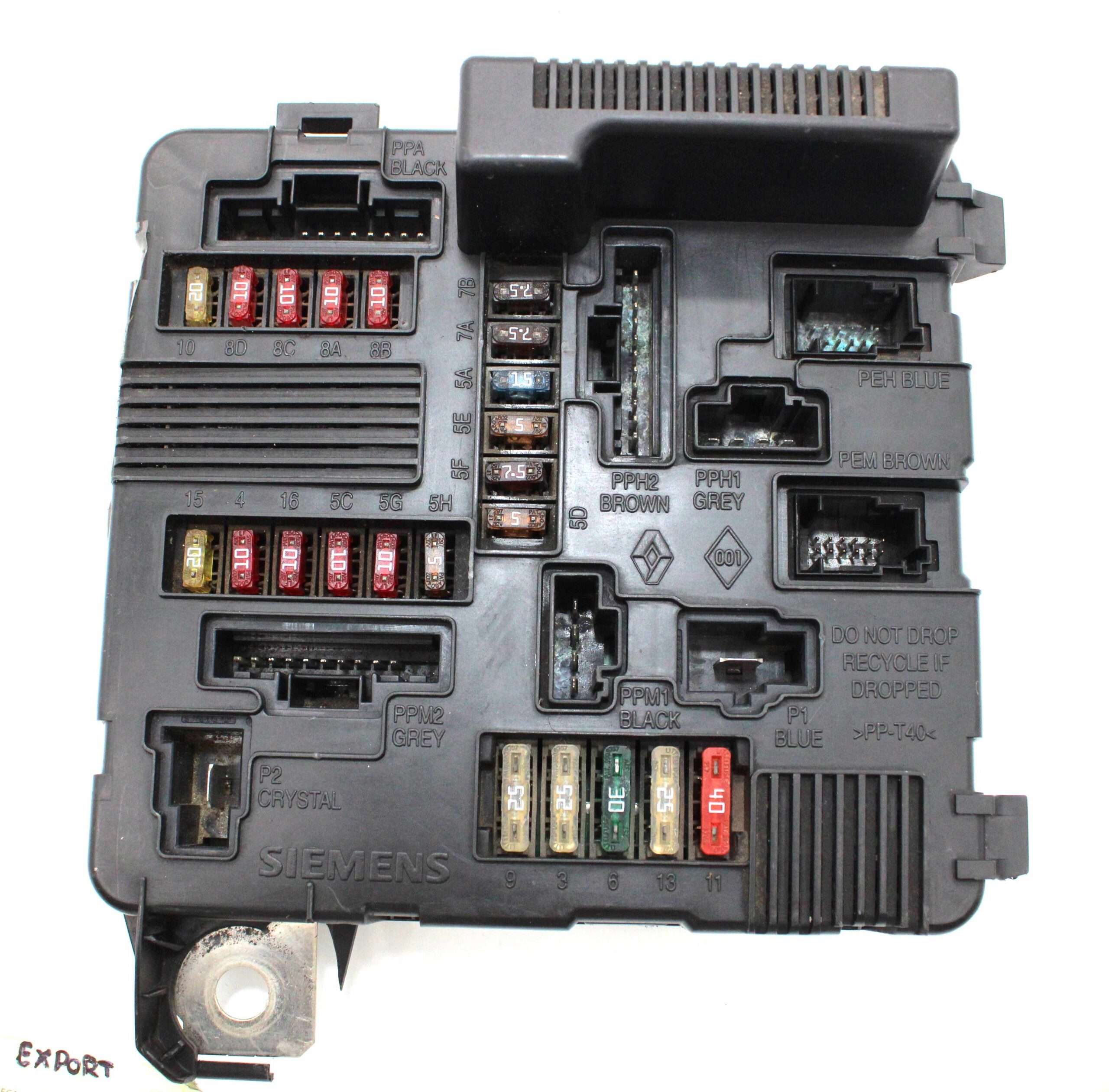 Caja de Fusibles BSI Renault Megane - foto 3