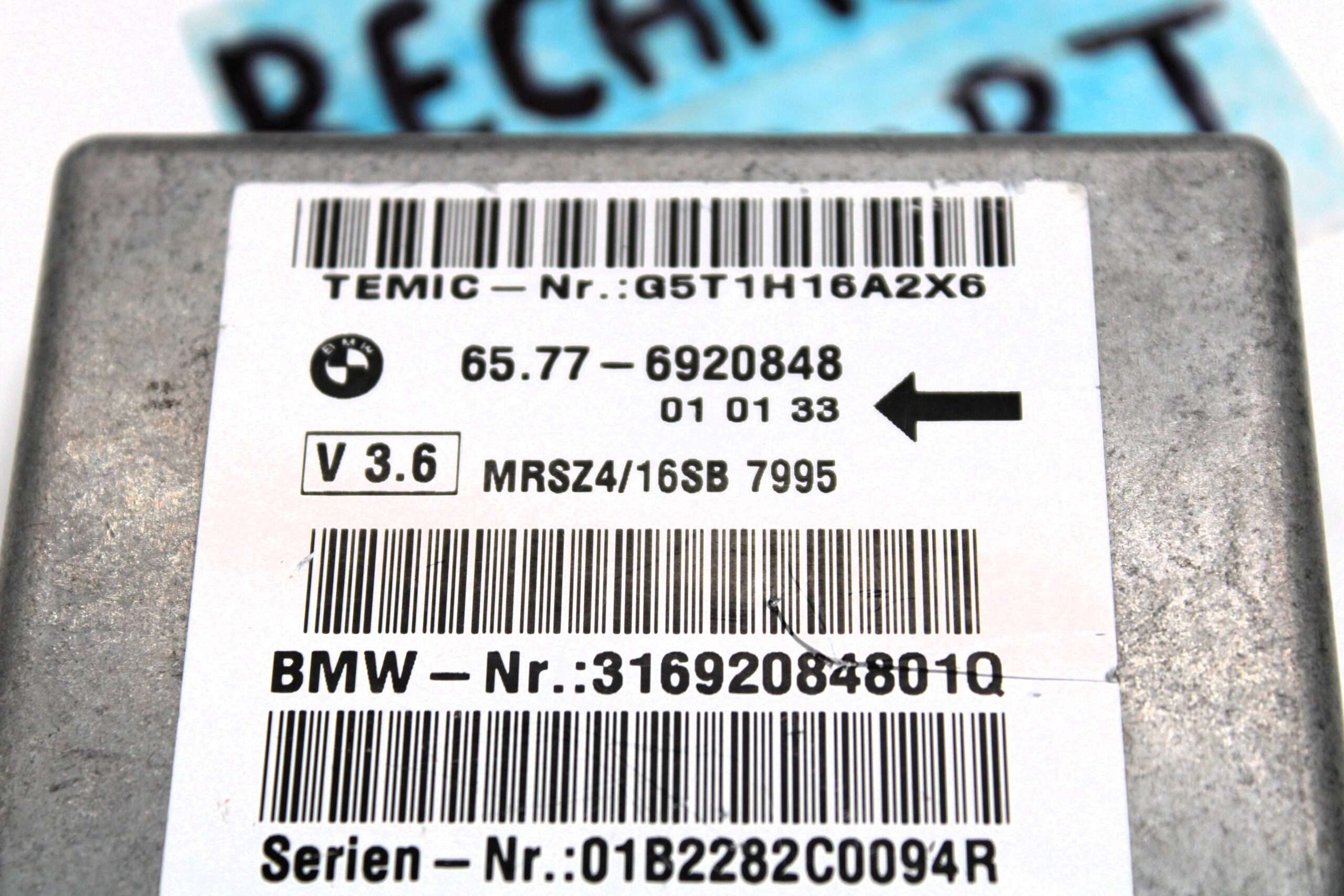 Centralita de Airbag BMW Serie 5 - foto 2