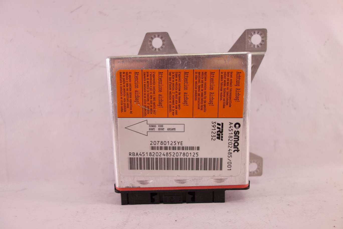 Centralita de airbag Smart ForTwo  A4518202485001 A4518202485 001 391232 - foto 1