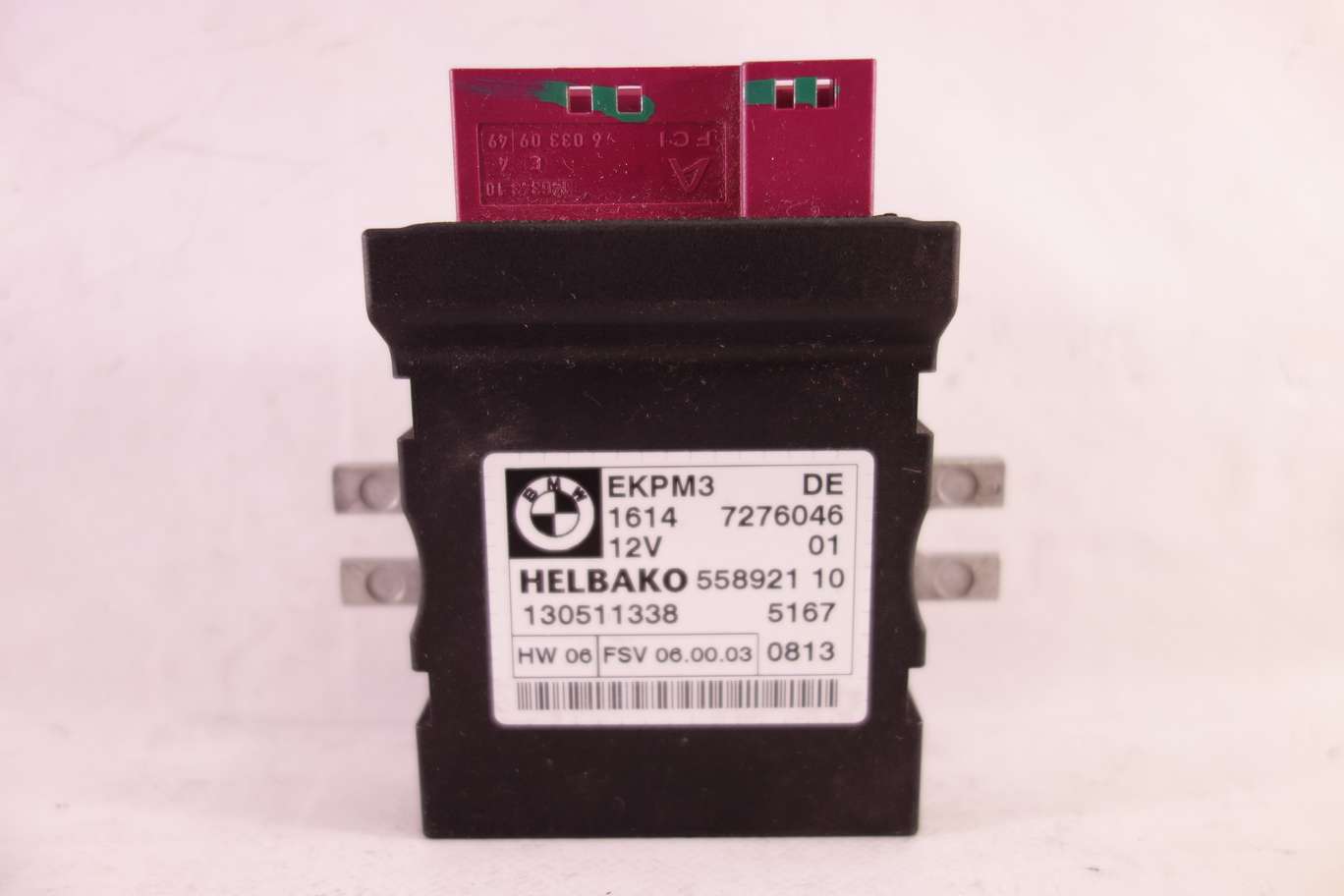 Unidad de control bomba de combustible BMW Serie 1 16147276046 1614 7276046 55892110 558921 10 14634310 146343 10 60330949 6 033 09 49 - foto 1