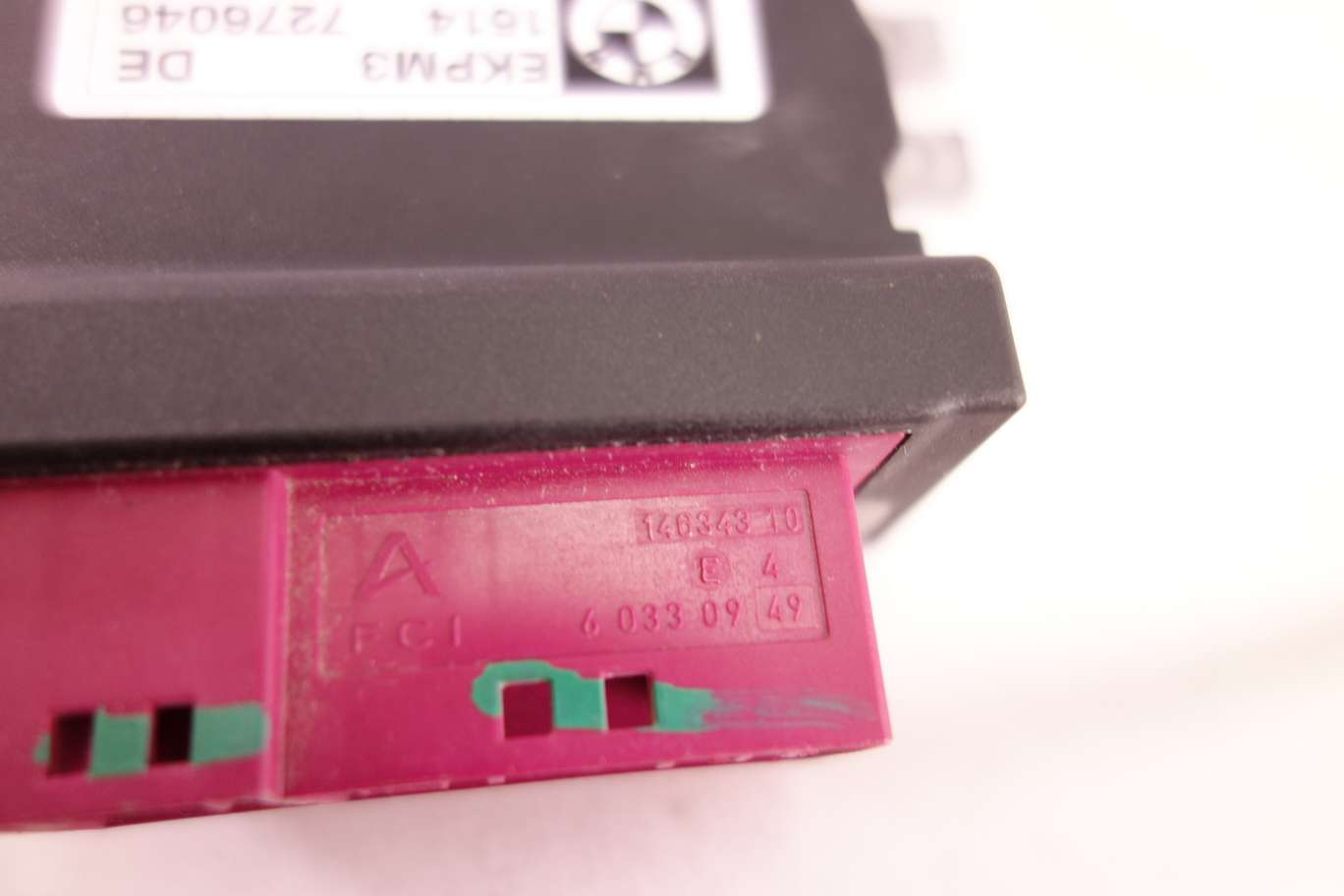 Unidad de control bomba de combustible BMW Serie 1 16147276046 1614 7276046 55892110 558921 10 14634310 146343 10 60330949 6 033 09 49 - foto 2