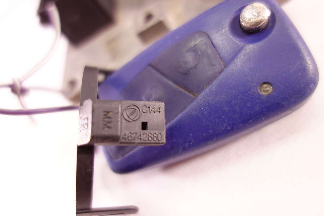 Centralita del motor con lector de llave Fiat Stilo 55181521 6160052709 61600.527.09 IAW5NFT1 IAW 5NF.T1 46742880 - foto 3