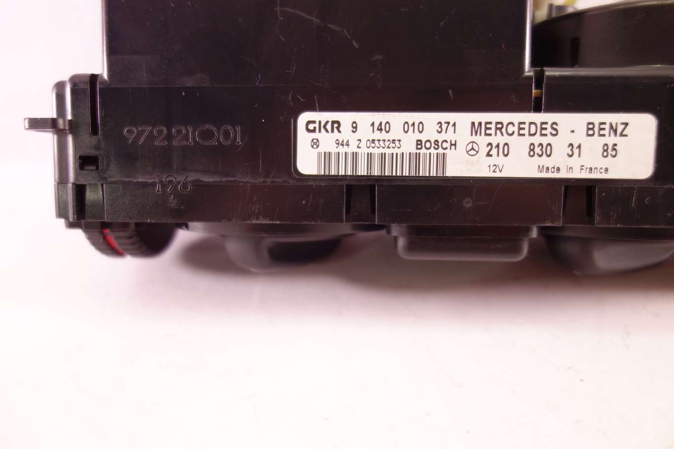 Mando climatizador Mercedes Clase E 9140010371 9 140 010 371 BOSCH 2108303185 210 830 31 85 - foto 2