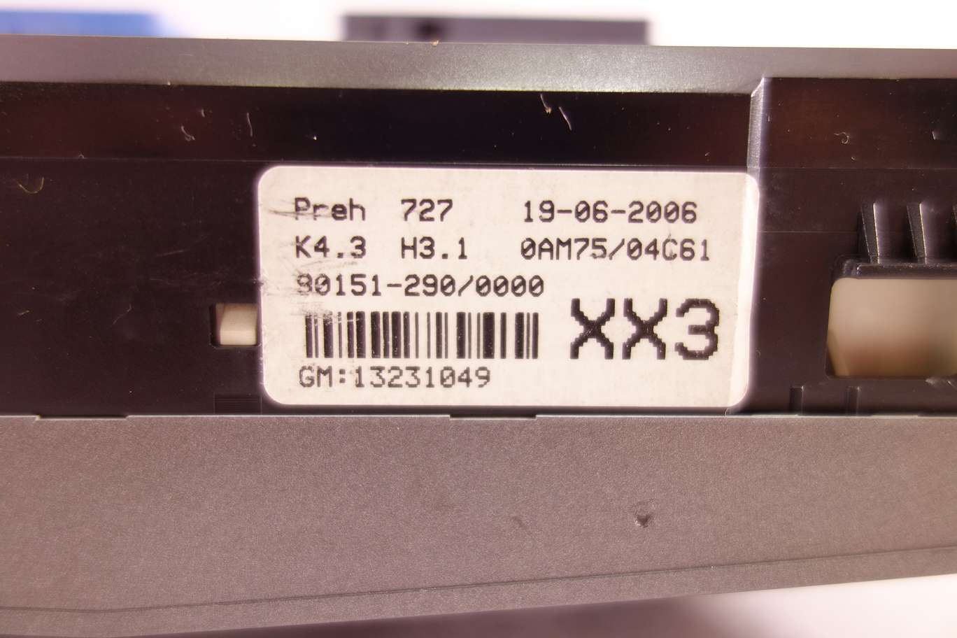 Mando climatizador Opel Zafira 0AM7504C61 0AM75 04C61 901512900000 90151 290 0000 13231049 - foto 2