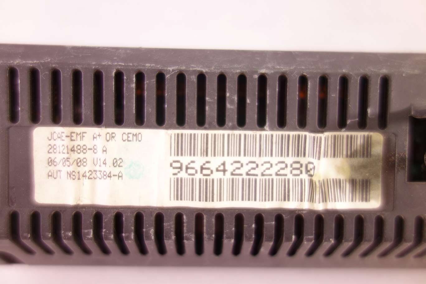Pantalla display Fiat Peugeot 281214888A 28121488 8 A 9664222280 - foto 2