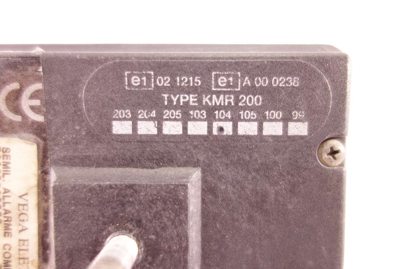 Modulo de alarma TYPE KMR 200 A000238 A 00 0238 - foto 2