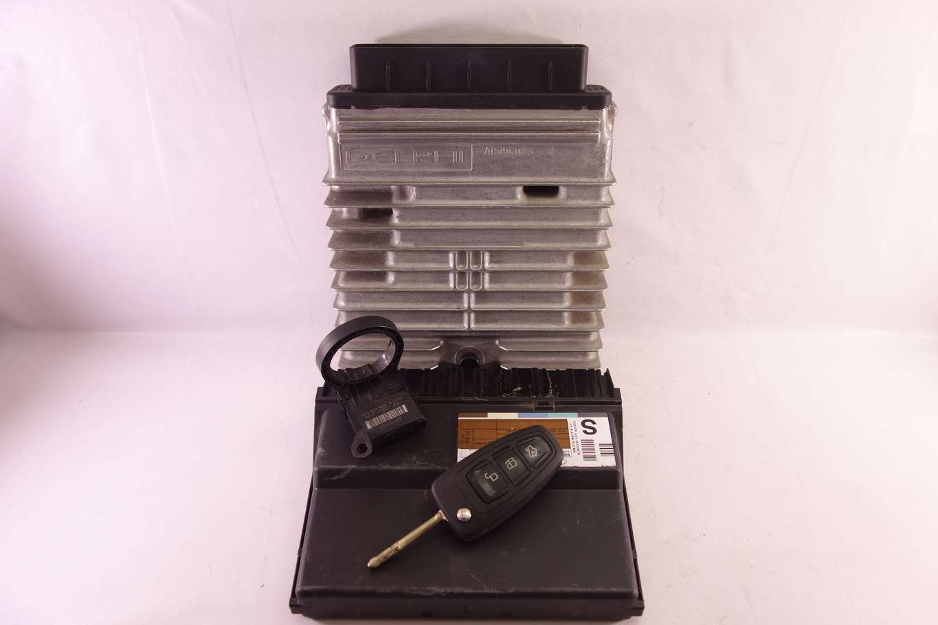 Kit Centralita del motor Ford Mondeo 6S7112A650EA 6S71 12A650 EA R0411C048A 3S7T15K600SC 3S7T 15K600 SC 5WK48751FT83SA 5WK4 9751F T83SA 98VP15607AB 98VP 15607 AB - foto 1
