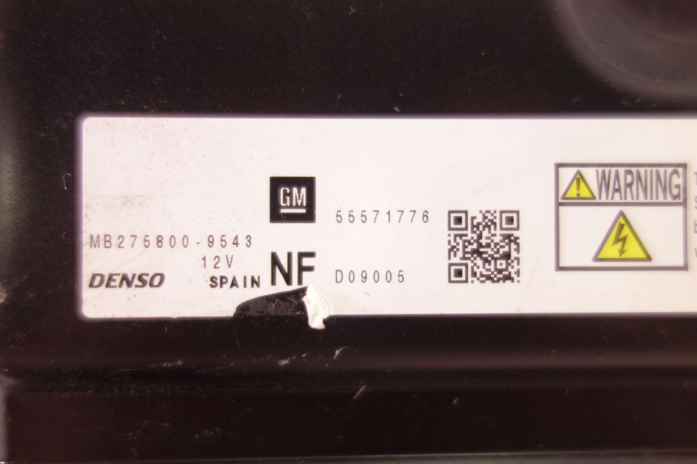 Centralita del motor con lector de llave Opel Astra 55571776 MB2758009543 MB275800 9543 NF D09005 58105068 581 05 068 - foto 2
