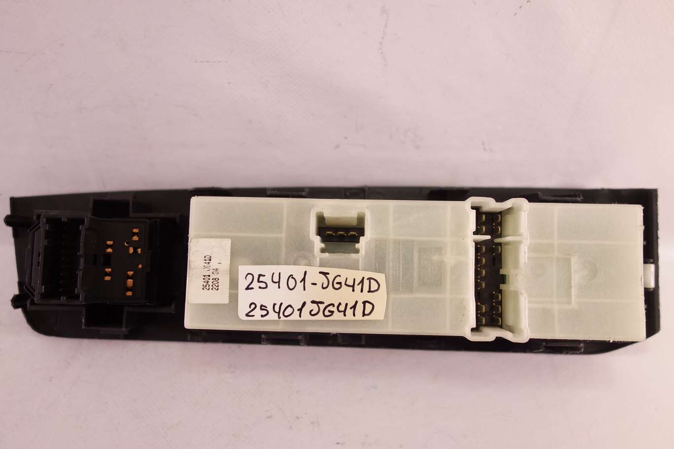 Mando interruptor de elevalunas delantero izquierdo Nissan 25401JG41D 25401 JG41D - foto 2