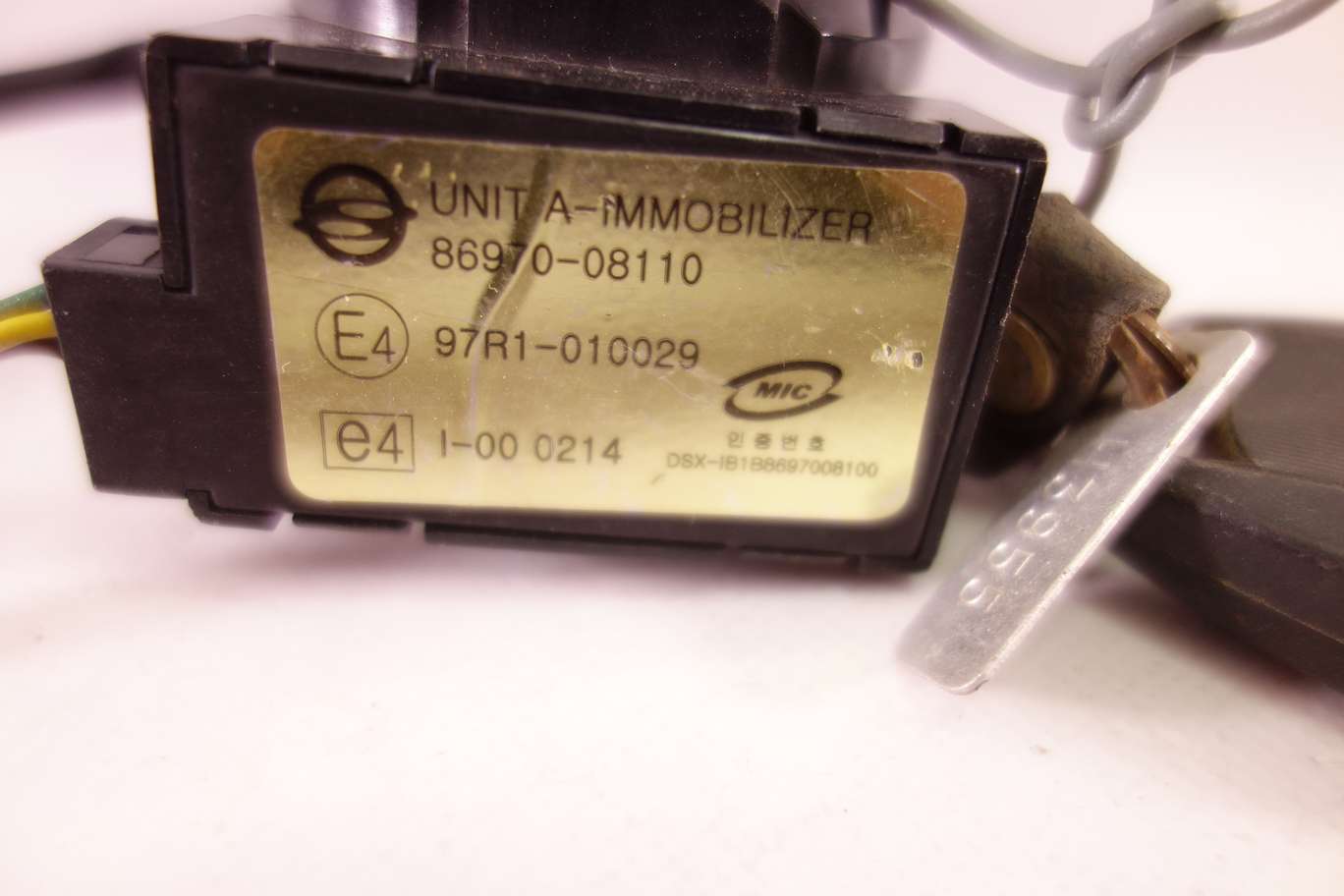 Inmovilizador de arranque Ssang Yong 8697008110 86970 08110 97R1010029 97R1 010029 - foto 2